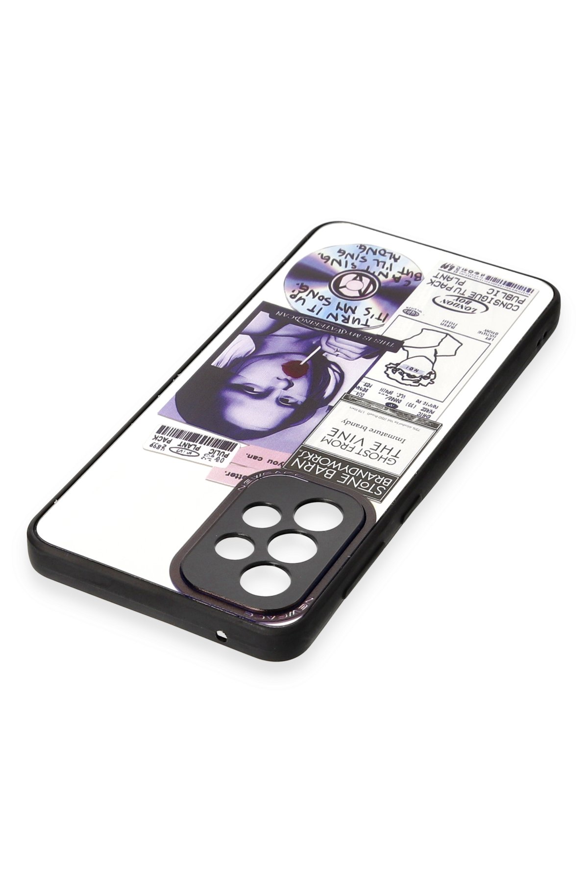 Newface Samsung Galaxy A73 5G Kılıf Montreal Silikon Kapak - Lacivert