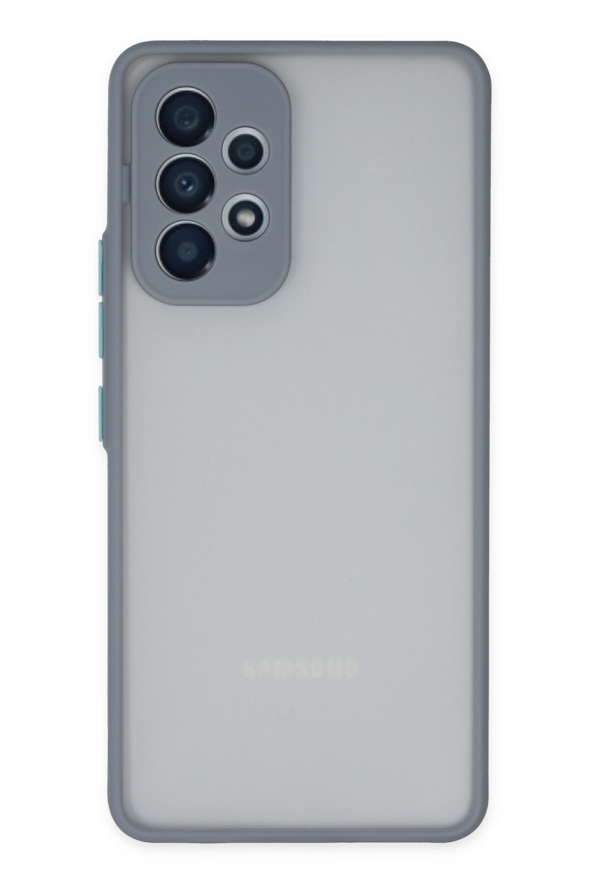 Newface Samsung Galaxy A73 5G Kılıf Nano içi Kadife Silikon - Sarı