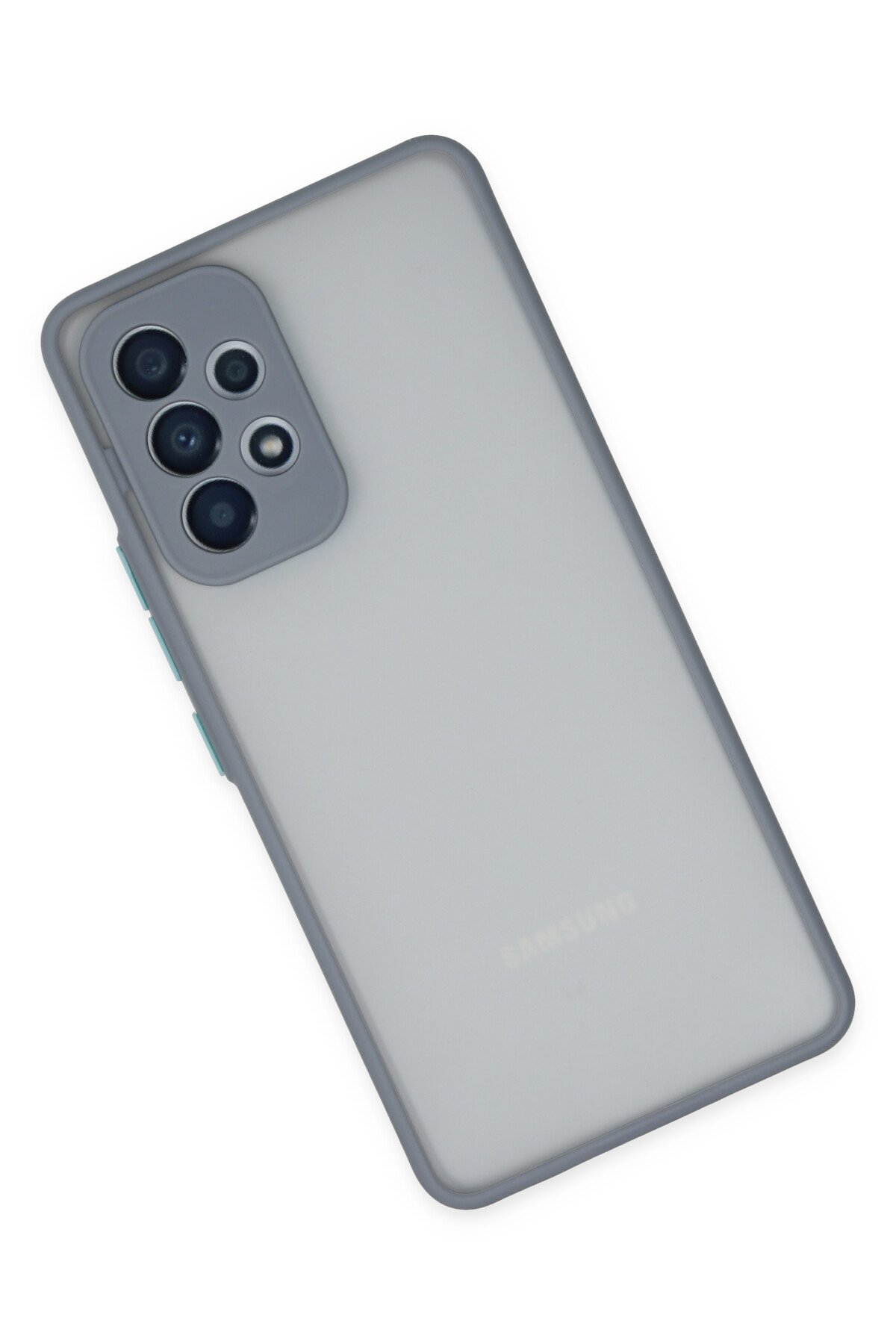 Newface Samsung Galaxy A73 5G Kılıf Nano içi Kadife Silikon - Sarı