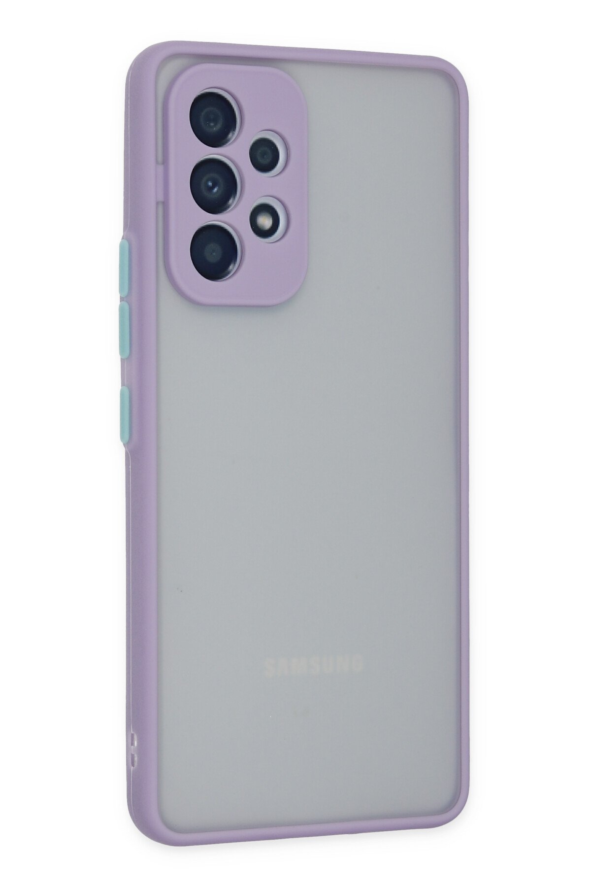 Newface Samsung Galaxy A73 5G Kılıf First Silikon - Siyah