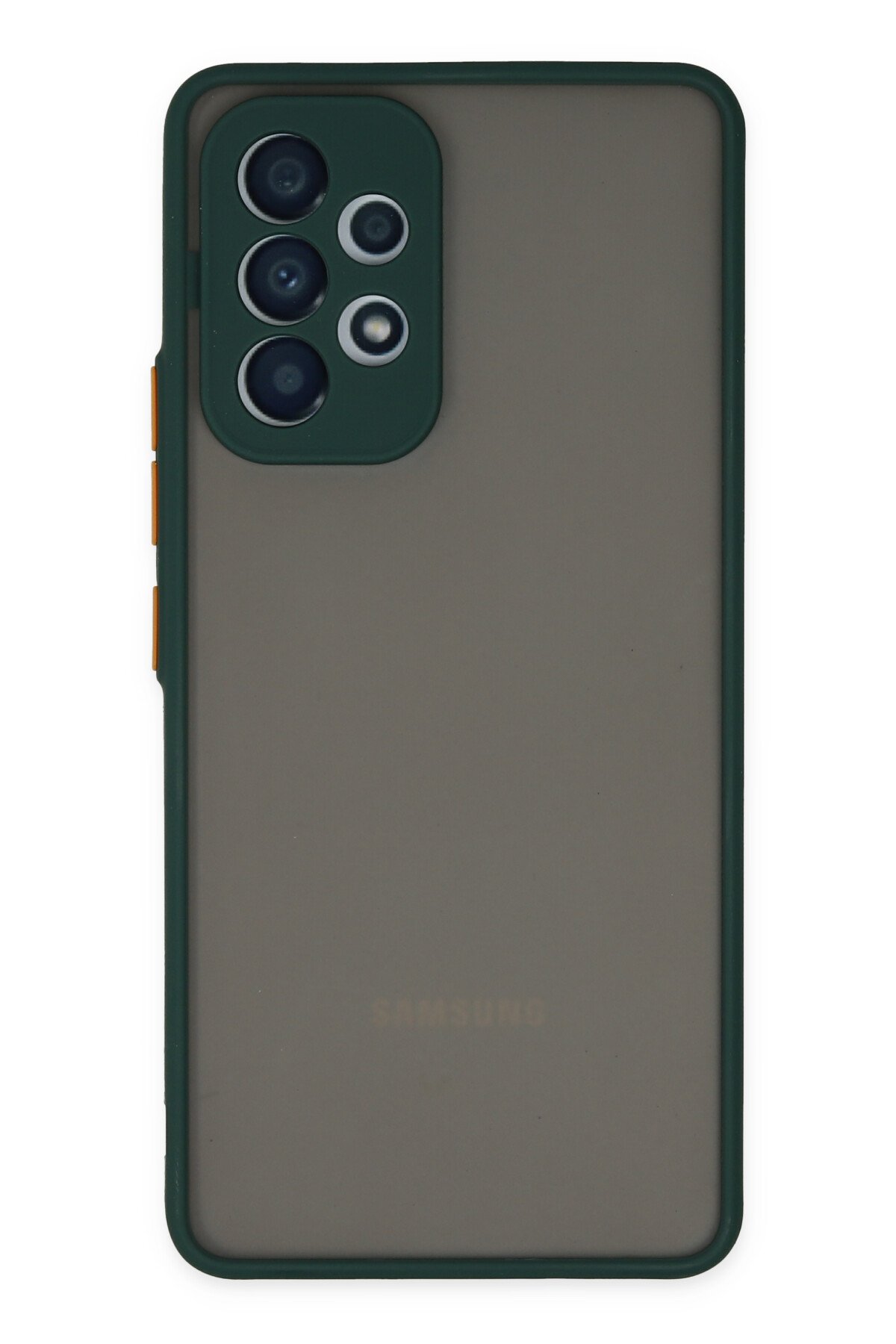 Newface Samsung Galaxy A73 5G Kılıf Volet Silikon - Siyah