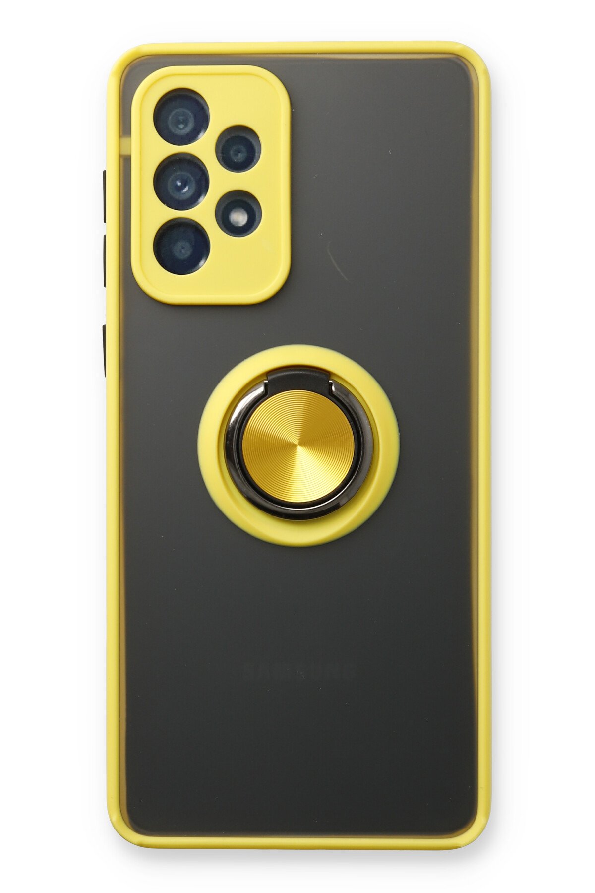 Newface Samsung Galaxy A73 5G Kılıf Loop Deri Silikon - Yeşil