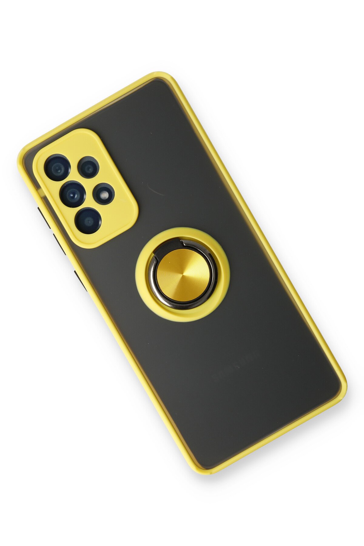 Newface Samsung Galaxy A73 5G Kılıf Loop Deri Silikon - Yeşil