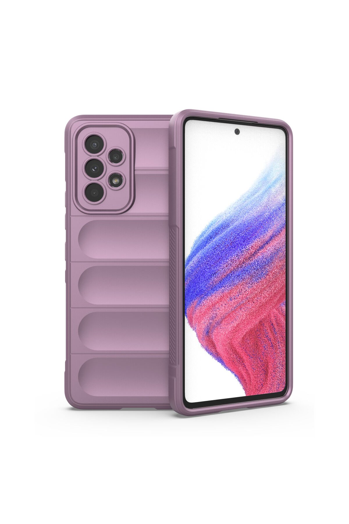 Newface Samsung Galaxy A73 5G Kılıf Kart Şeffaf Silikon - Şeffaf