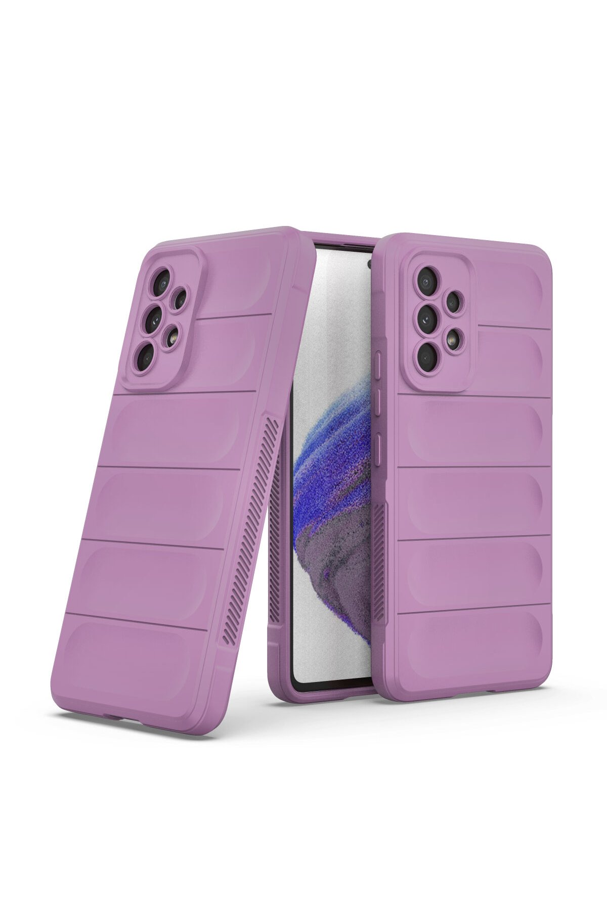 Newface Samsung Galaxy A73 5G Kılıf Kart Şeffaf Silikon - Şeffaf