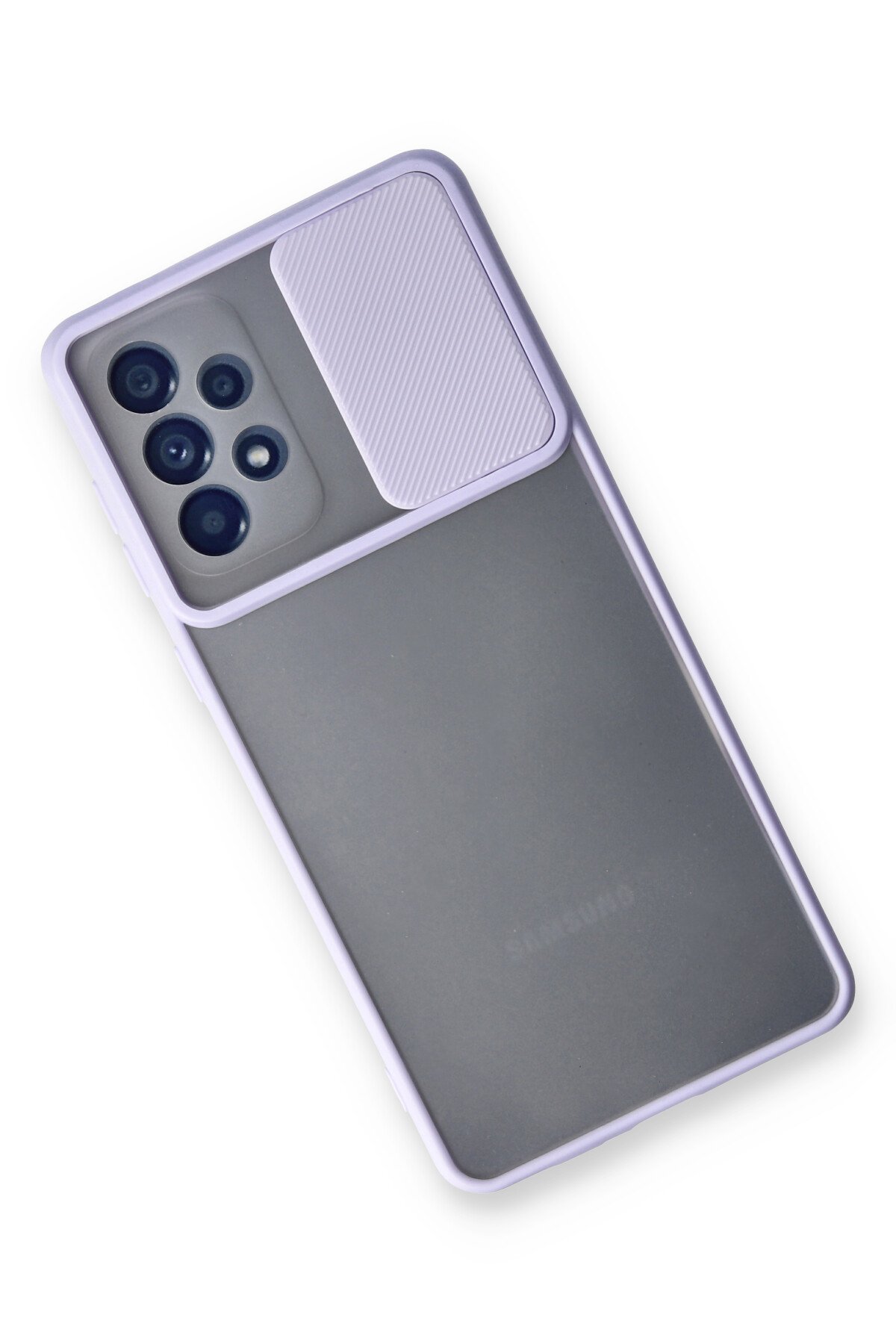 Newface Samsung Galaxy A73 5G Kılıf Volet Silikon - Siyah