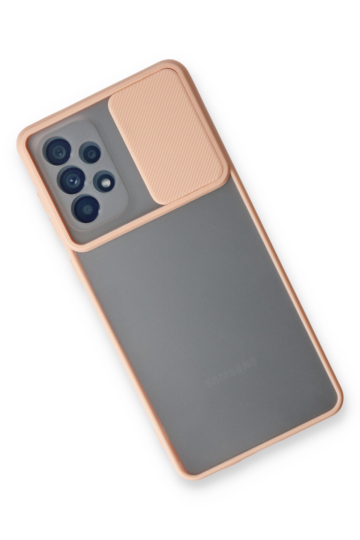 Newface Samsung Galaxy A73 5G Kılıf Dora Kapak - Pudra