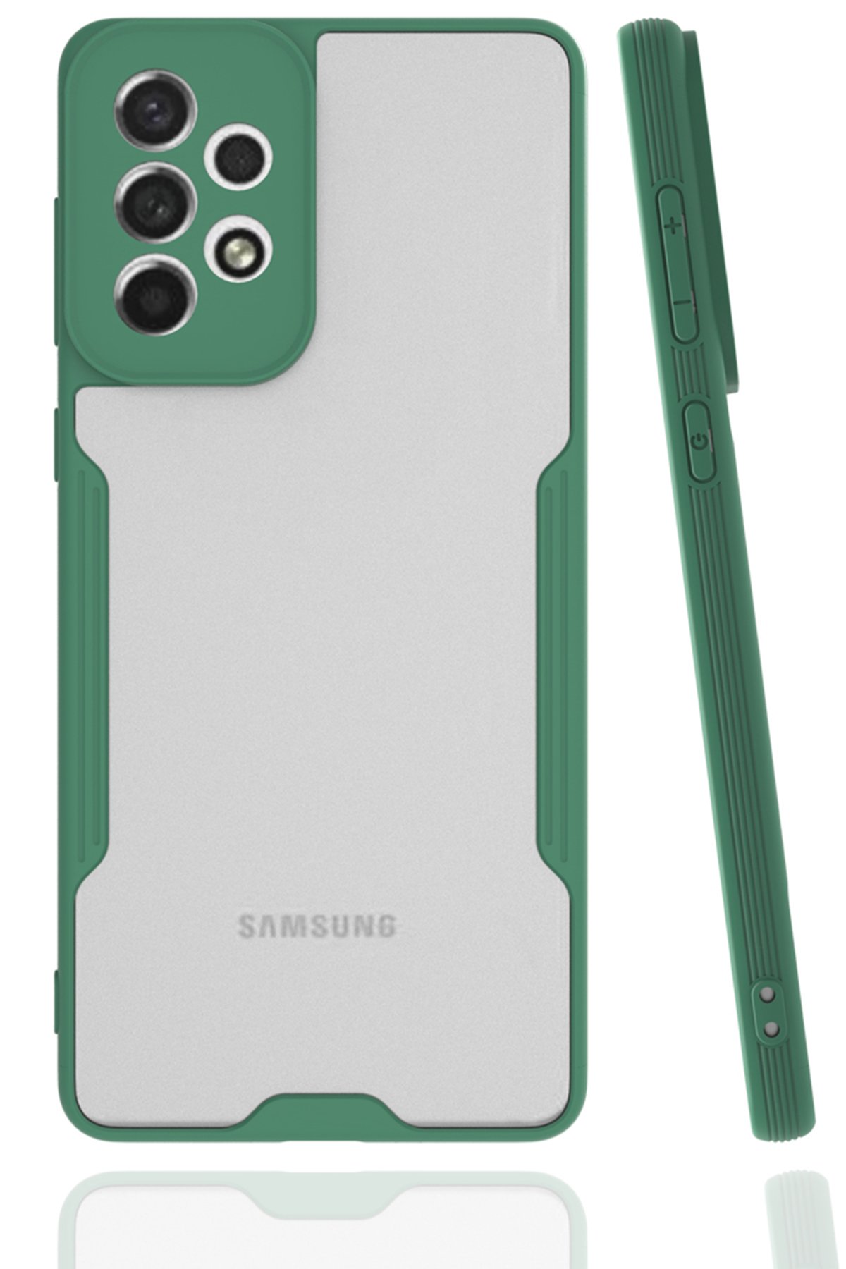 Newface Samsung Galaxy A73 5G Kılıf Nano içi Kadife Silikon - Mor