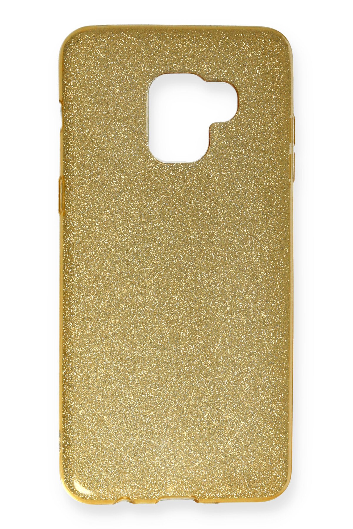 Newface Samsung Galaxy A8 Plus 2018 Kılıf First Silikon - Gold