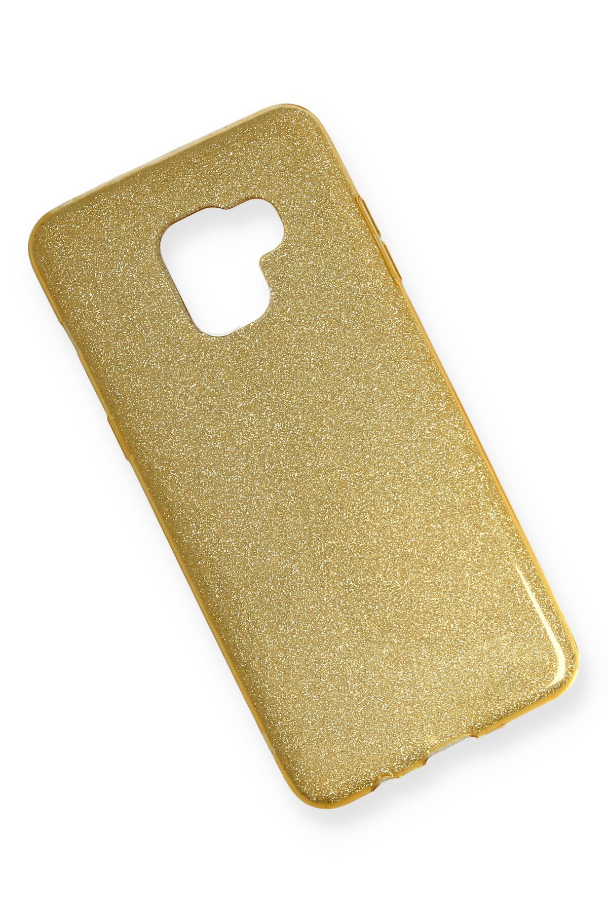 Newface Samsung Galaxy A8 Plus 2018 Kılıf First Silikon - Gold