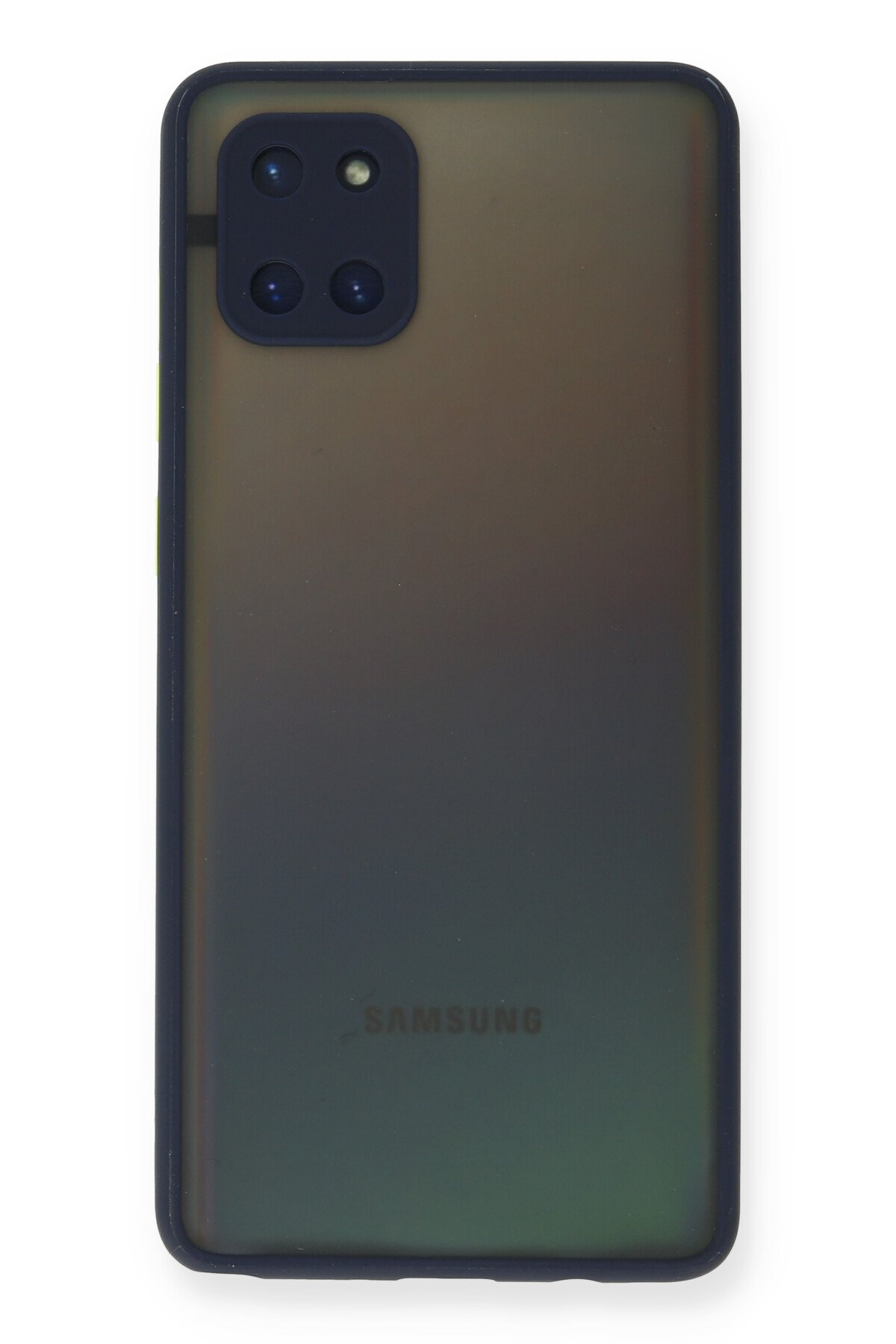 Newface Samsung Galaxy A81 / Note 10 Lite Kılıf Sofya Yüzüklü Silikon Kapak - Gold