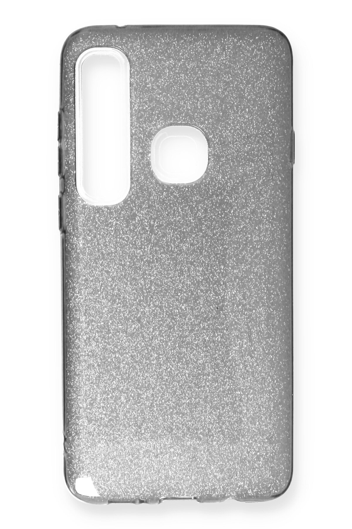 Newface Samsung Galaxy A9 2018 Kılıf Rabbit Simli Silikon - Pembe