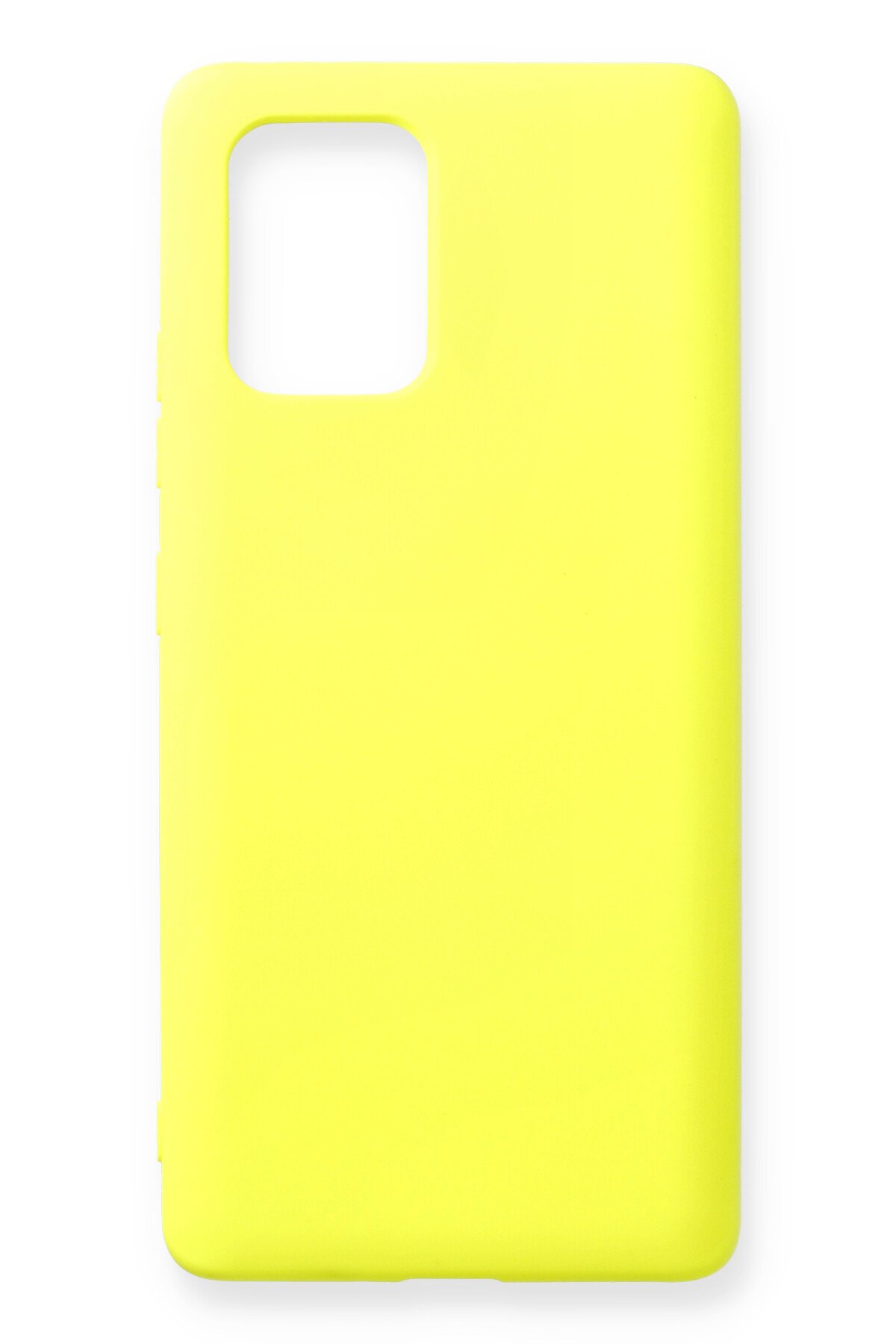 Newface Samsung Galaxy A91 / S10 Lite Kılıf Tank Silikon Kapak - Kırmızı