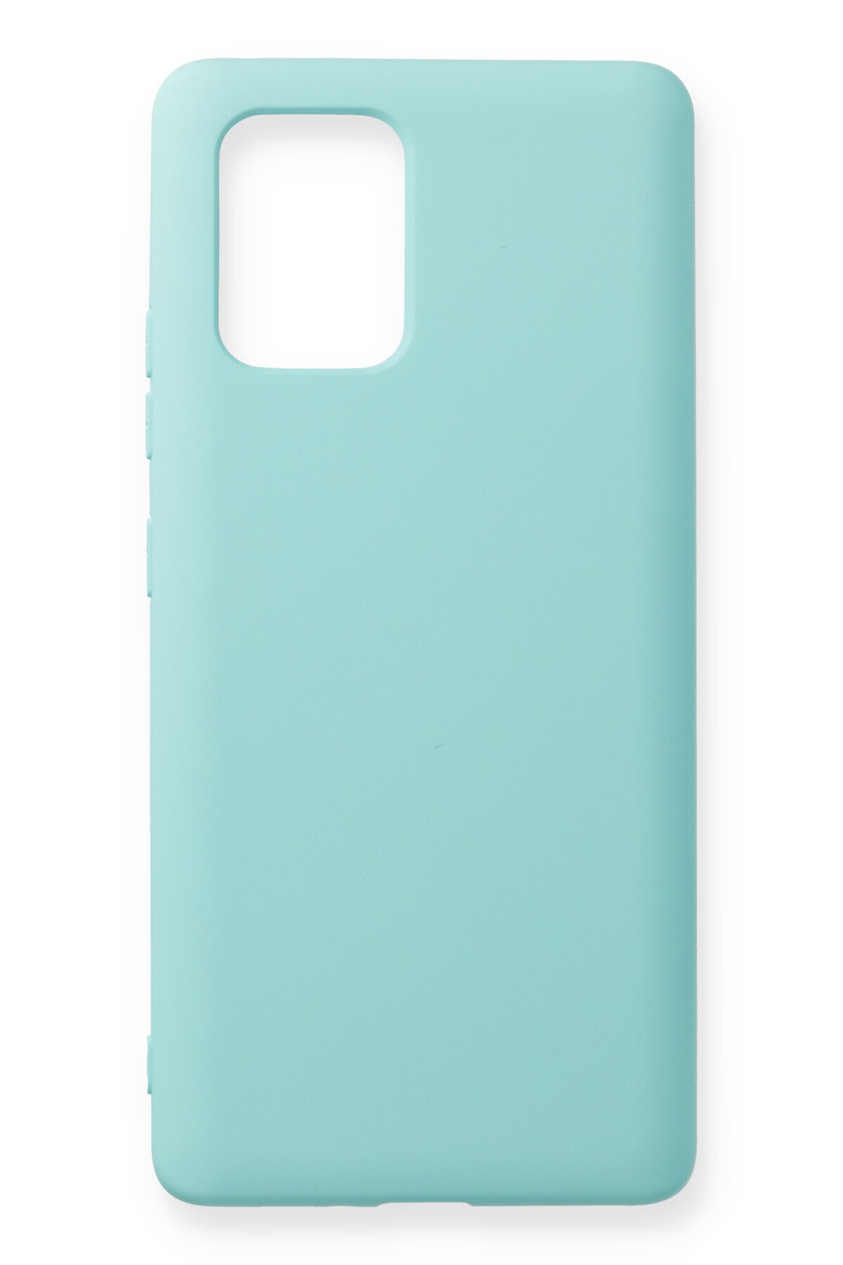 Newface Samsung Galaxy A91 / S10 Lite Kılıf Range Yüzüklü Silikon - Siyah