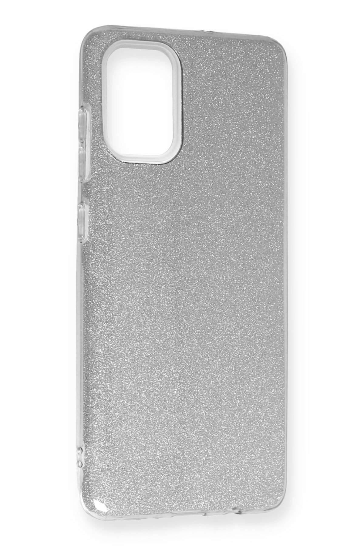 Newface Samsung Galaxy A91 / S10 Lite Kılıf Viktor Yüzüklü Silikon - Sarı