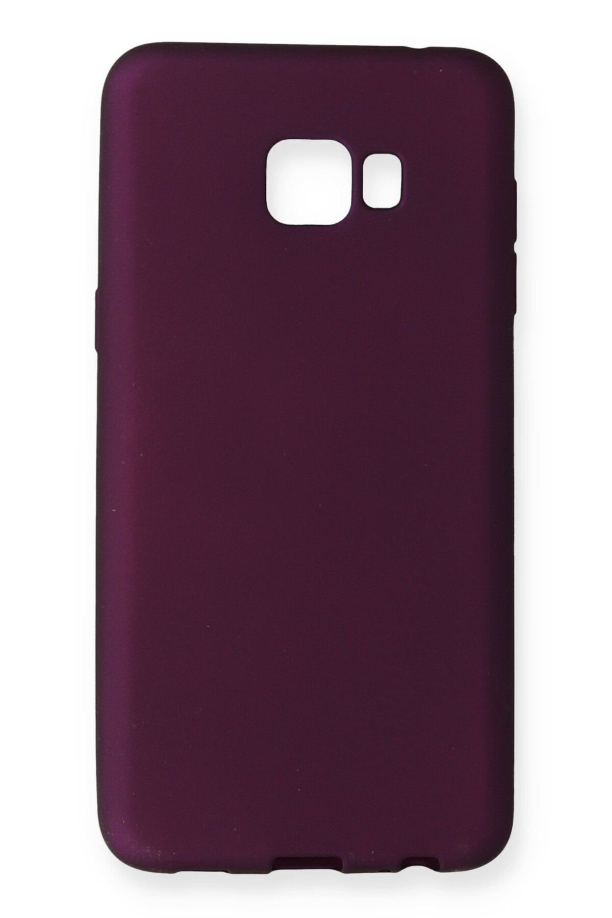 Newface Samsung Galaxy C7 Pro Kılıf First Silikon - Bordo
