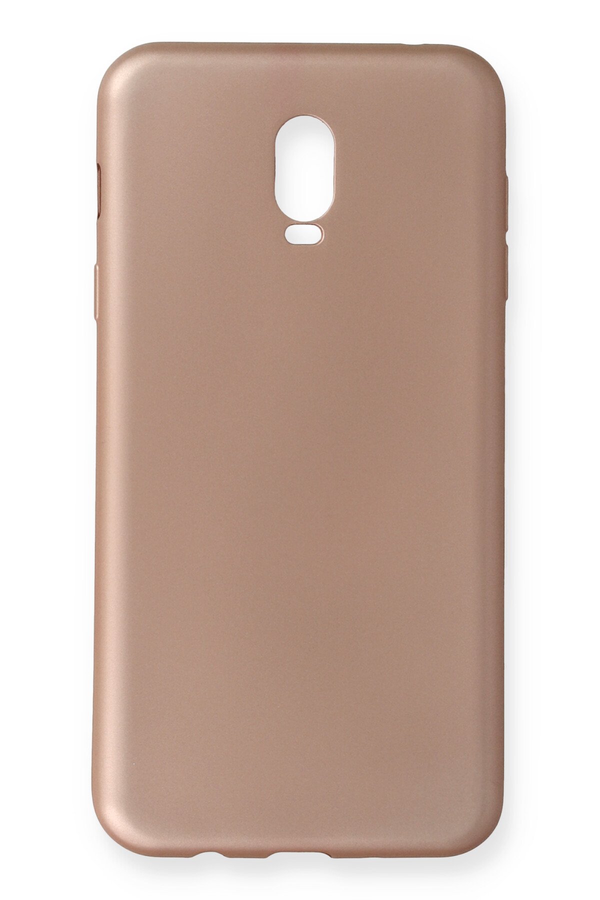 Newface Samsung Galaxy C8 Kılıf First Silikon - Mavi