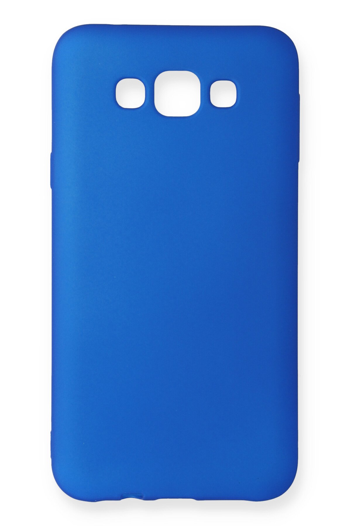 Newface Samsung Galaxy E7 Kılıf First Silikon - Mürdüm