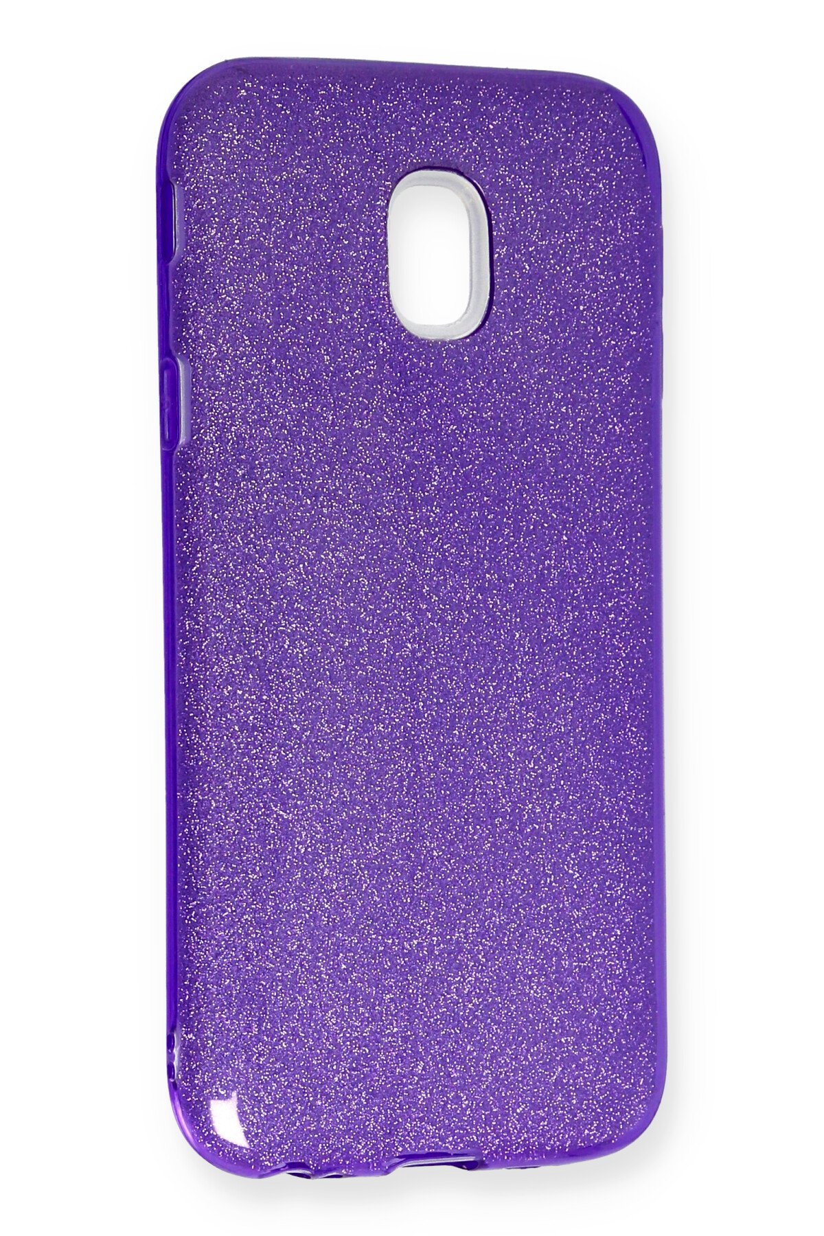 Newface Samsung Galaxy J3 Pro / J330 Kılıf Simli Katmanlı Silikon - Turkuaz