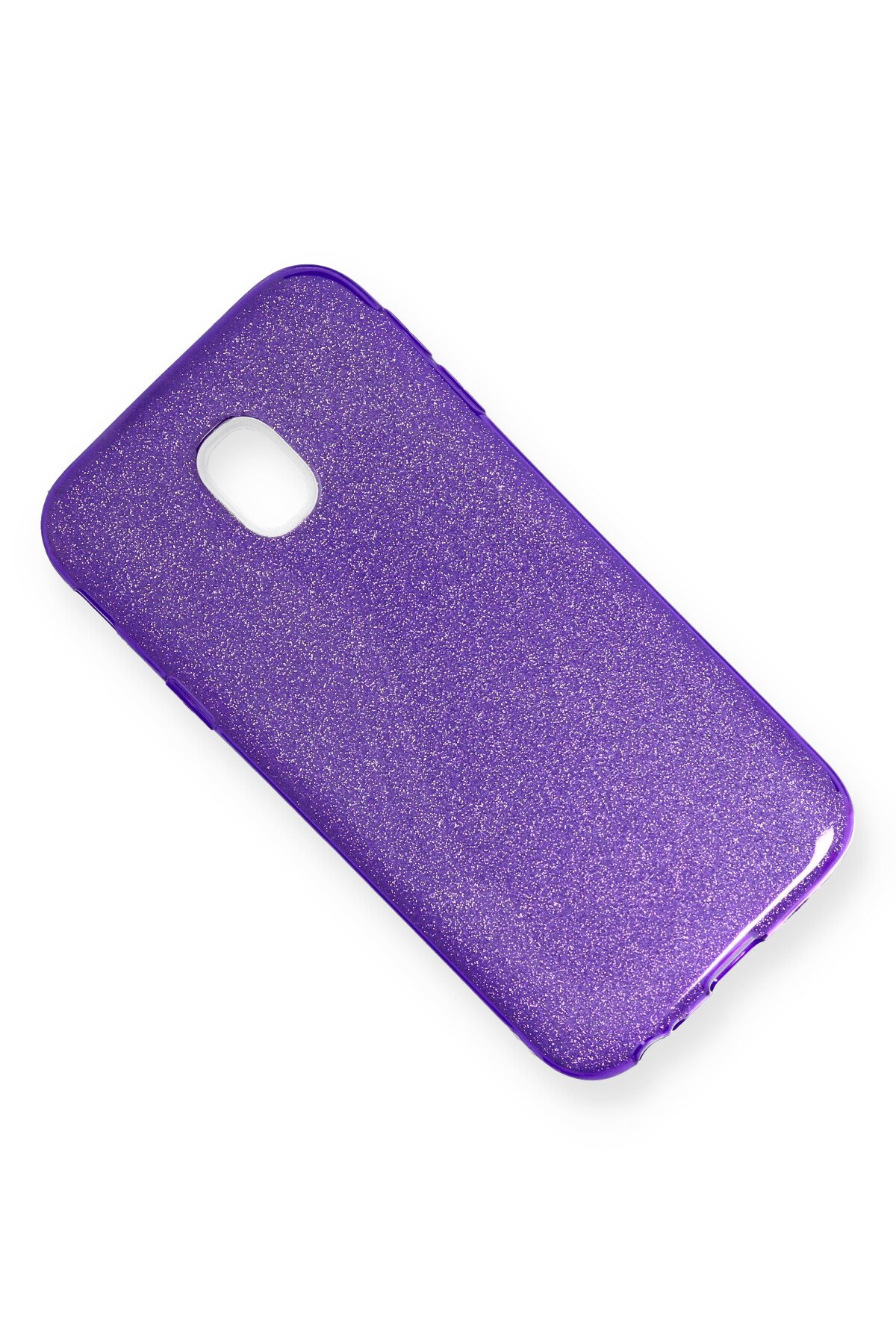 Newface Samsung Galaxy J3 Pro / J330 Kılıf Simli Katmanlı Silikon - Turkuaz