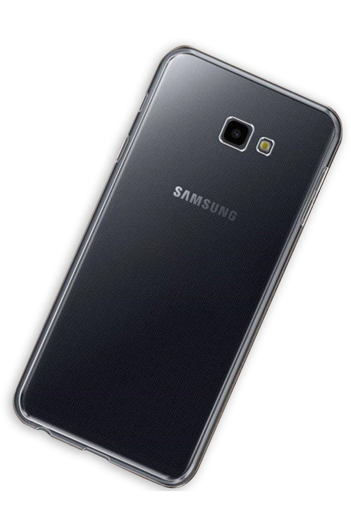 Newface Samsung Galaxy J4 Plus Kılıf YouYou Silikon Kapak - Beyaz