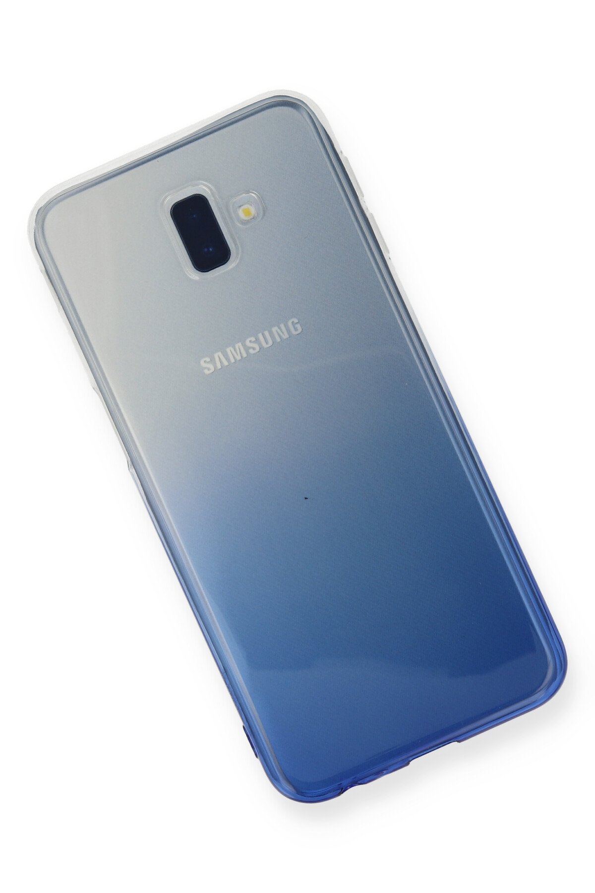 Newface Samsung Galaxy J6 Plus Kılıf First Silikon - Mürdüm