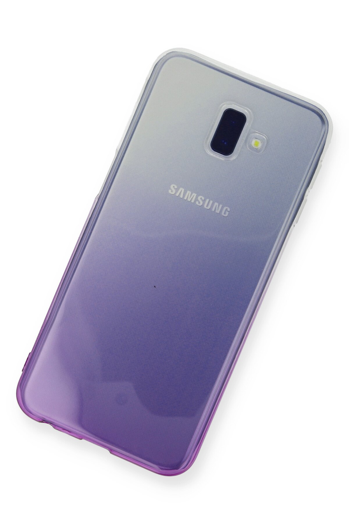 Newface Samsung Galaxy J6 Plus Kılıf YouYou Silikon Kapak - Kırmızı