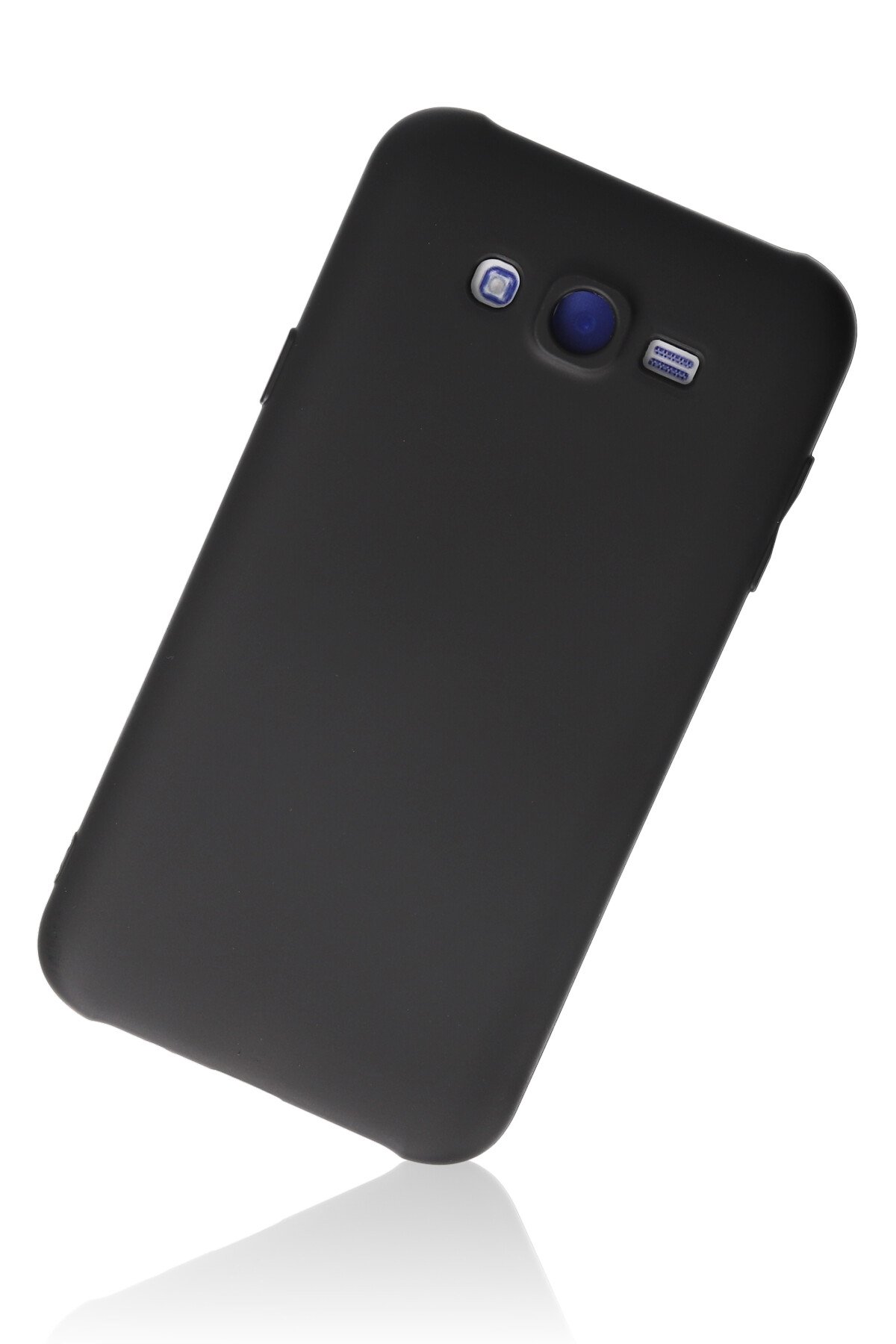 Newface Samsung Galaxy J7 Kılıf Sofya Yüzüklü Silikon Kapak - Rose