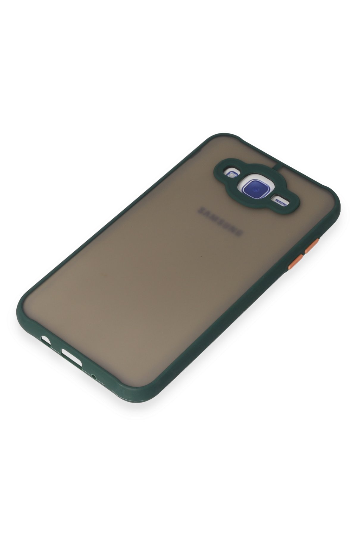 Newface Samsung Galaxy J7 Kılıf Palm Buzlu Kamera Sürgülü Silikon - Pembe