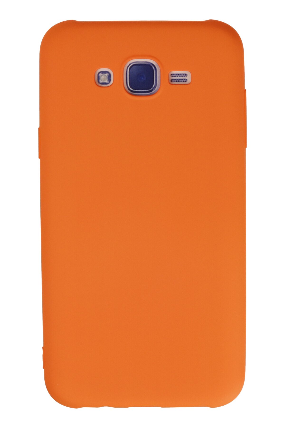 Newface Samsung Galaxy J7 Kılıf Platin Silikon - Mavi