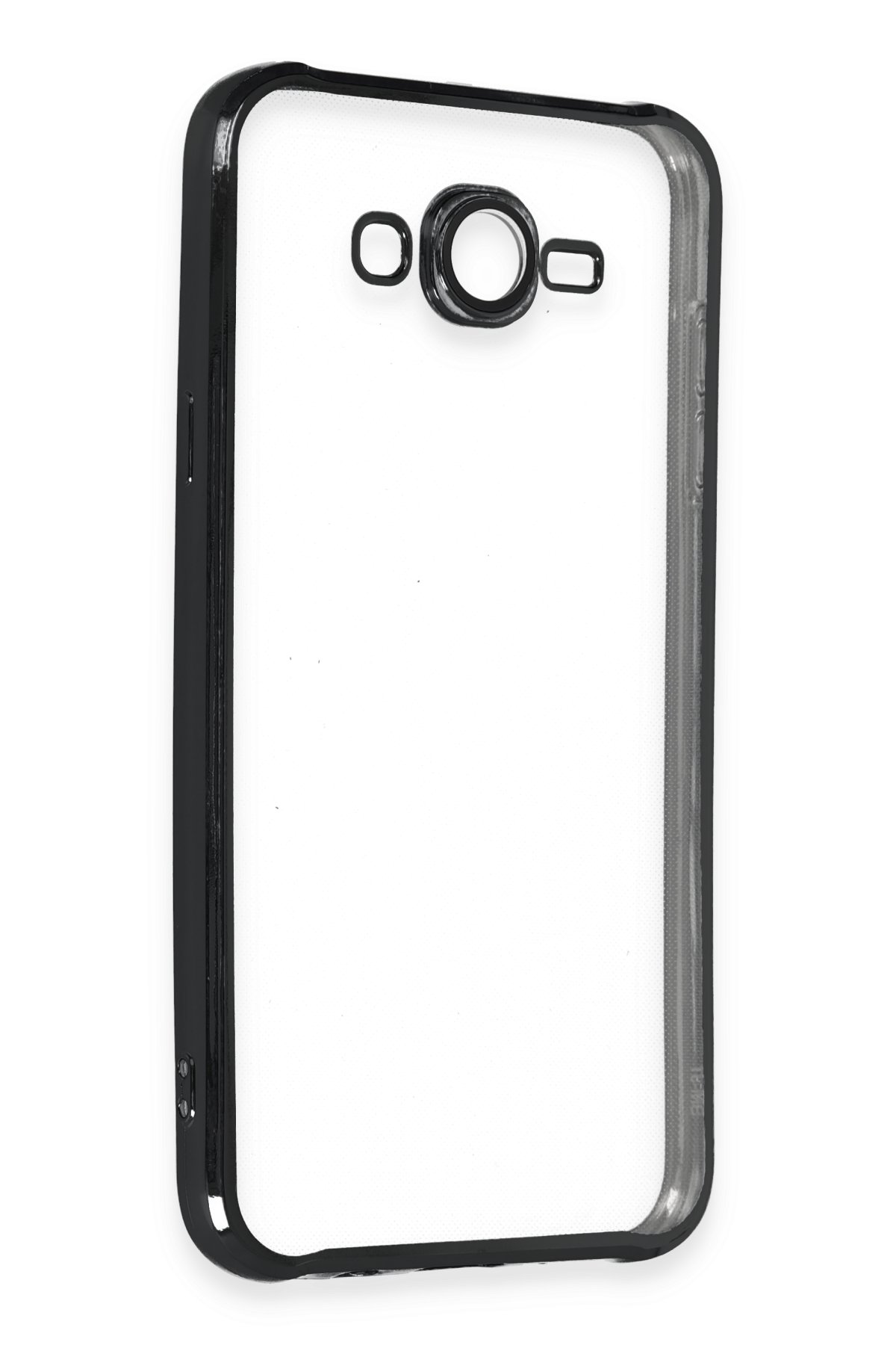 Newface Samsung Galaxy J7 Kılıf Palm Buzlu Kamera Sürgülü Silikon - Lacivert