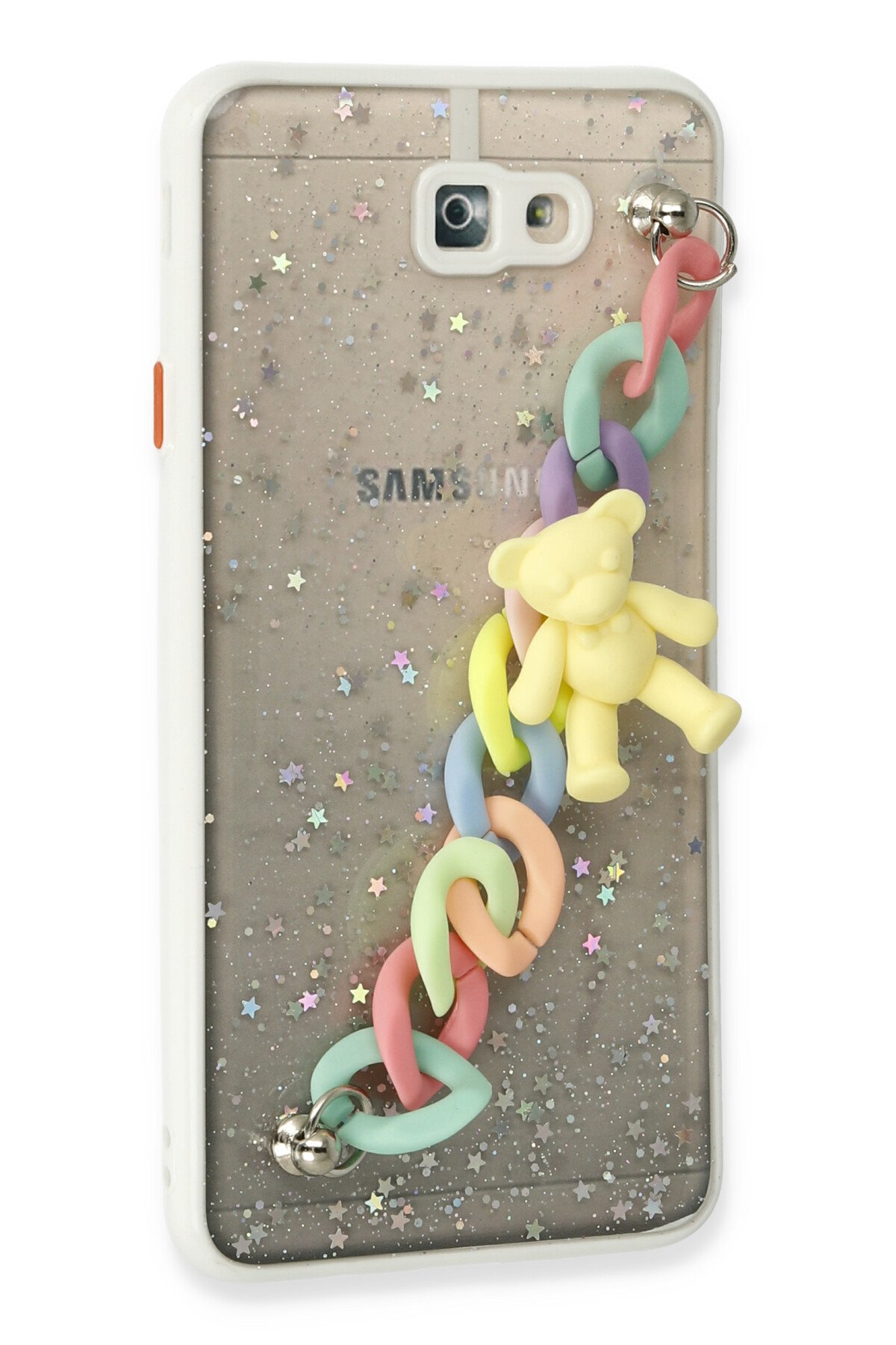 Newface Samsung Galaxy J7 Prime Kılıf Volet Silikon - Mavi