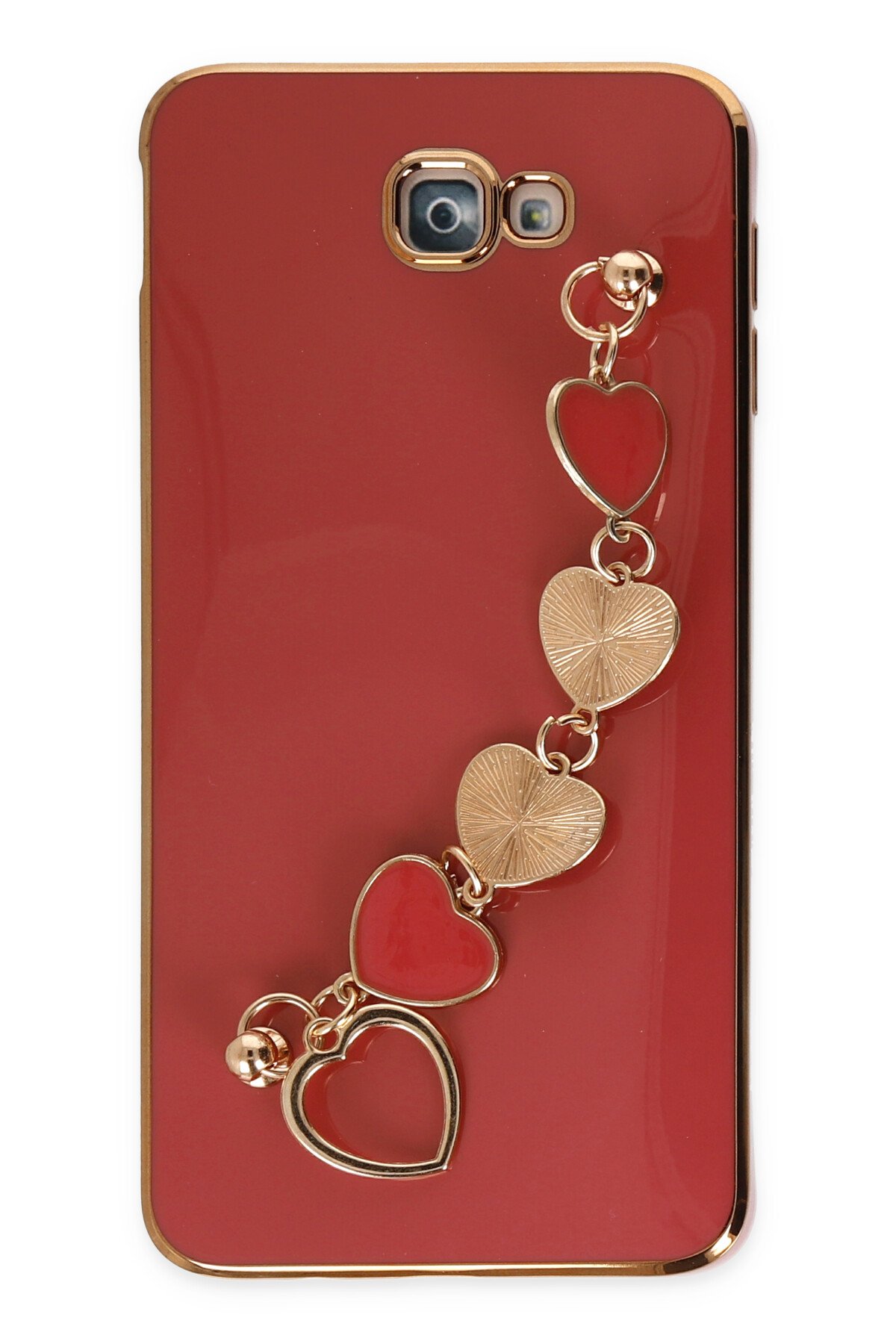 Newface Samsung Galaxy J7 Prime Kılıf Palm Buzlu Kamera Sürgülü Silikon - Siyah