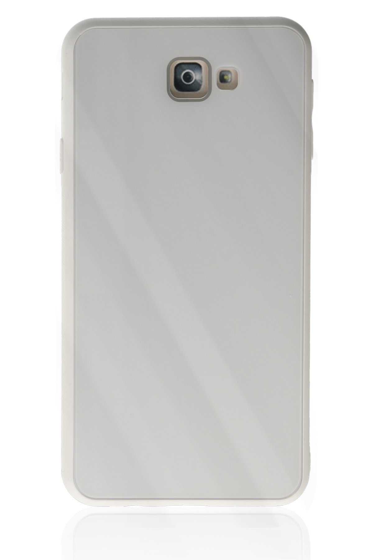 Newface Samsung Galaxy J7 Prime Kılıf Liva Lens Silikon - Yeşil