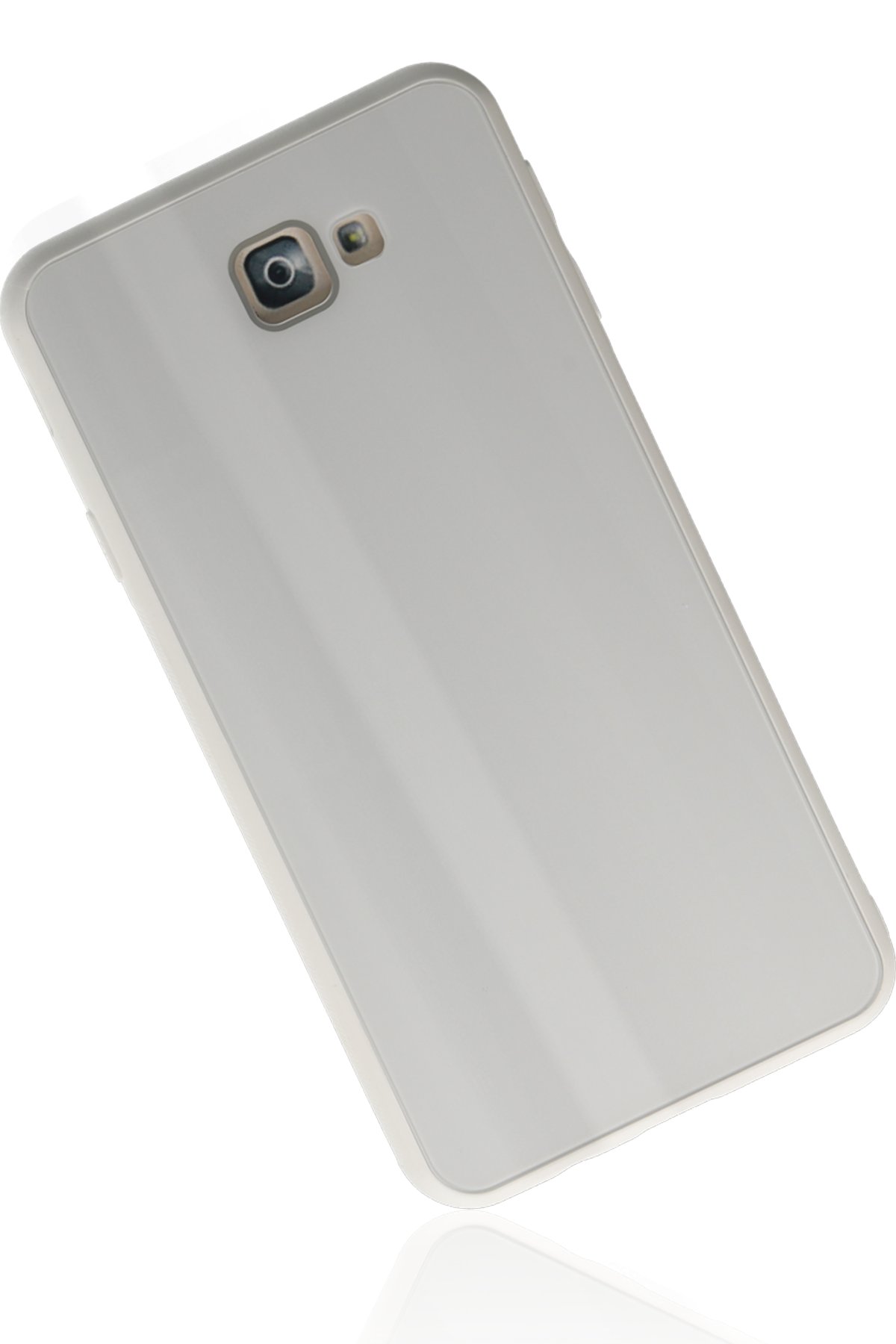 Newface Samsung Galaxy J7 Prime Kılıf Liva Lens Silikon - Yeşil