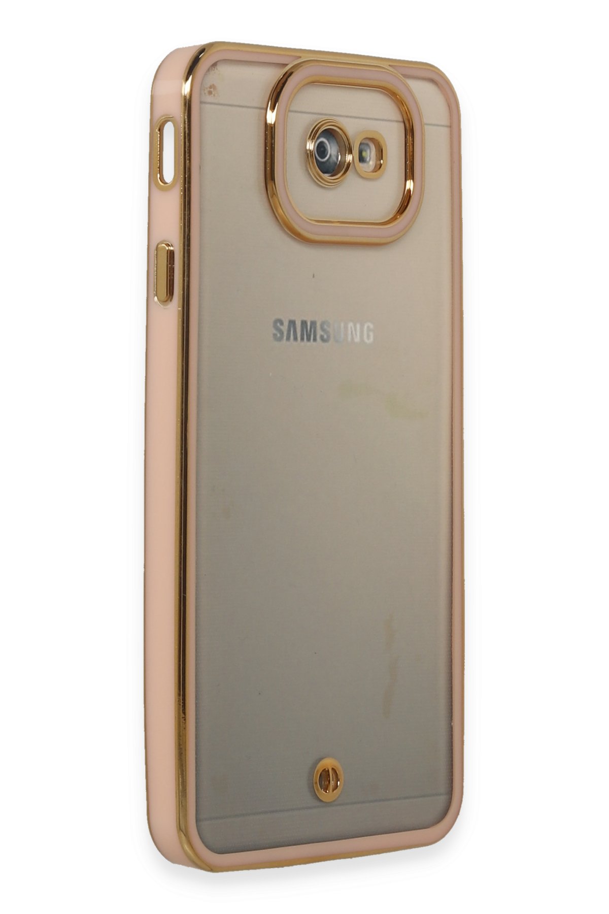 Newface Samsung Galaxy J7 Prime Kılıf Liva Lens Silikon - Beyaz