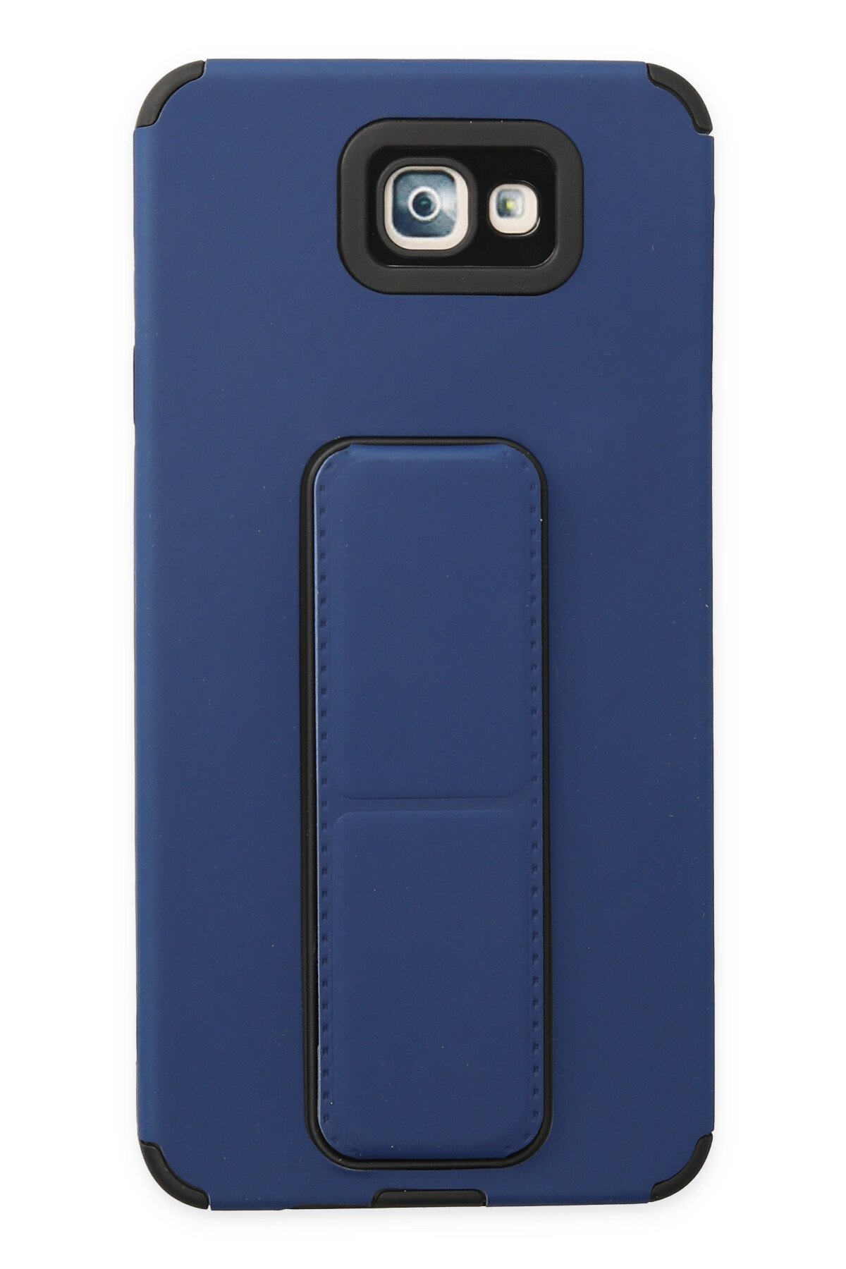 Newface Samsung Galaxy J7 Prime Kılıf Loop Deri Silikon - Siyah