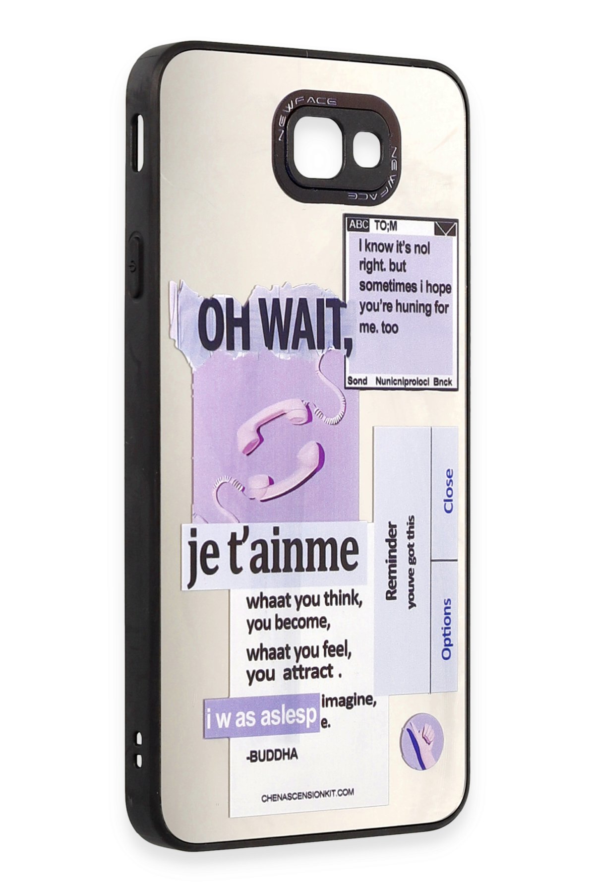 Newface Samsung Galaxy J7 Prime Kılıf Mirror Desenli Kapak - Mirror - 16