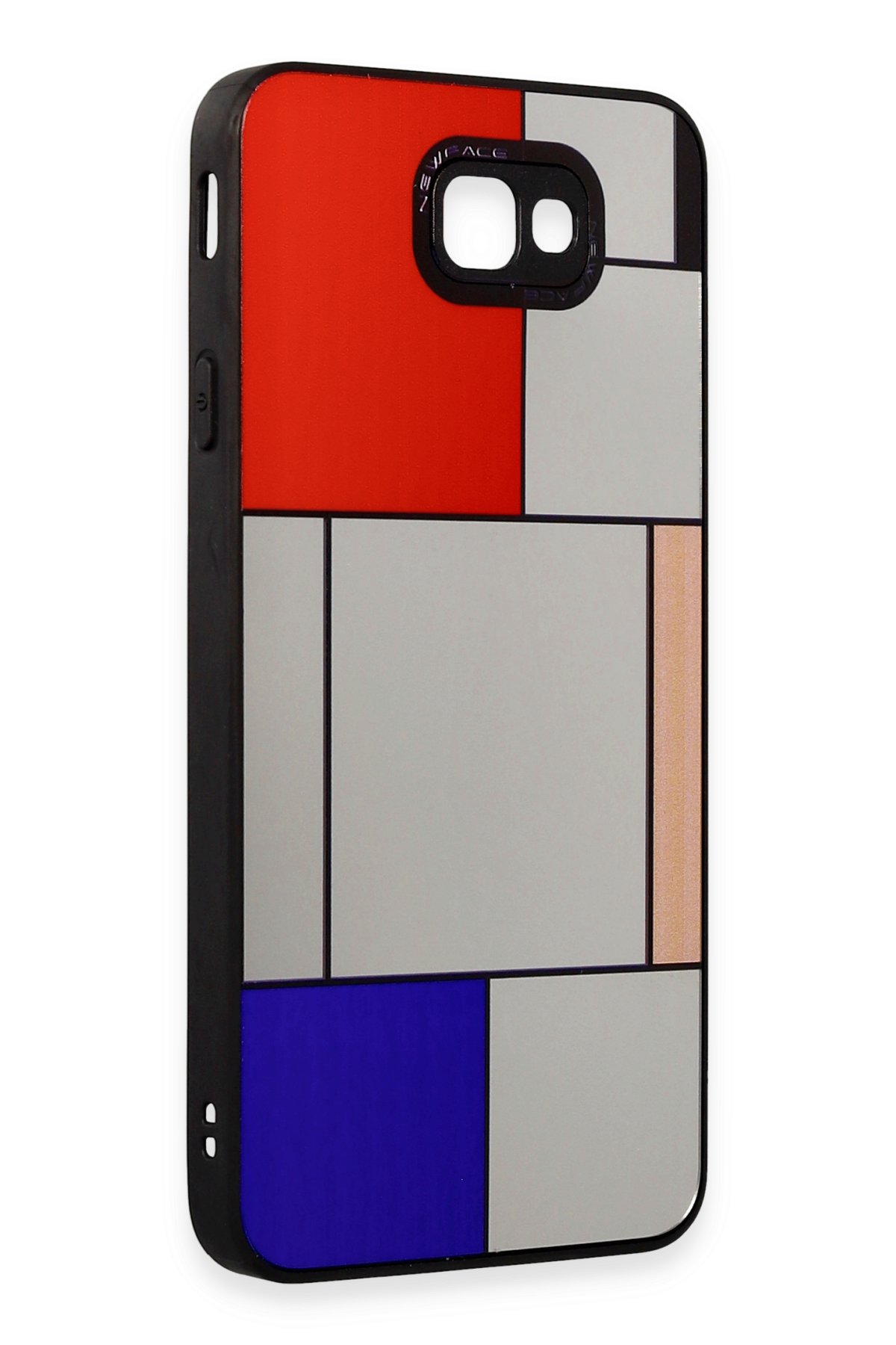 Newface Samsung Galaxy J7 Prime Kılıf Nano içi Kadife Silikon - Sarı