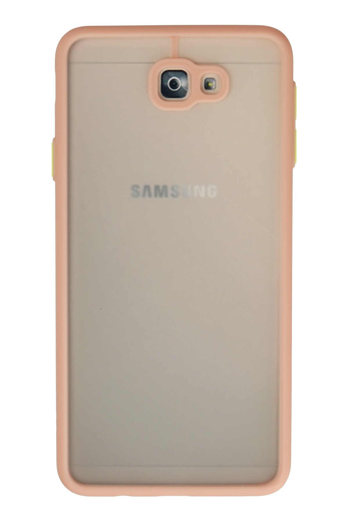 Newface Samsung Galaxy J7 Prime Kılıf Volet Silikon - Açık Yeşil