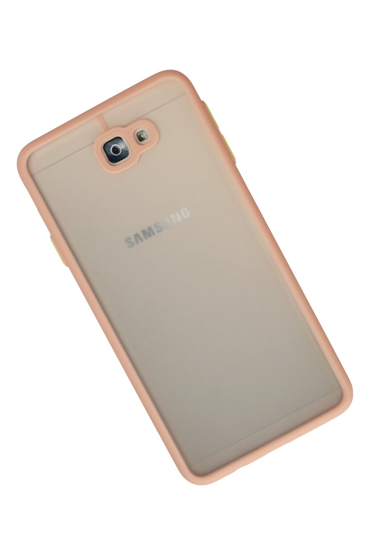 Newface Samsung Galaxy J7 Prime Kılıf Volet Silikon - Açık Yeşil