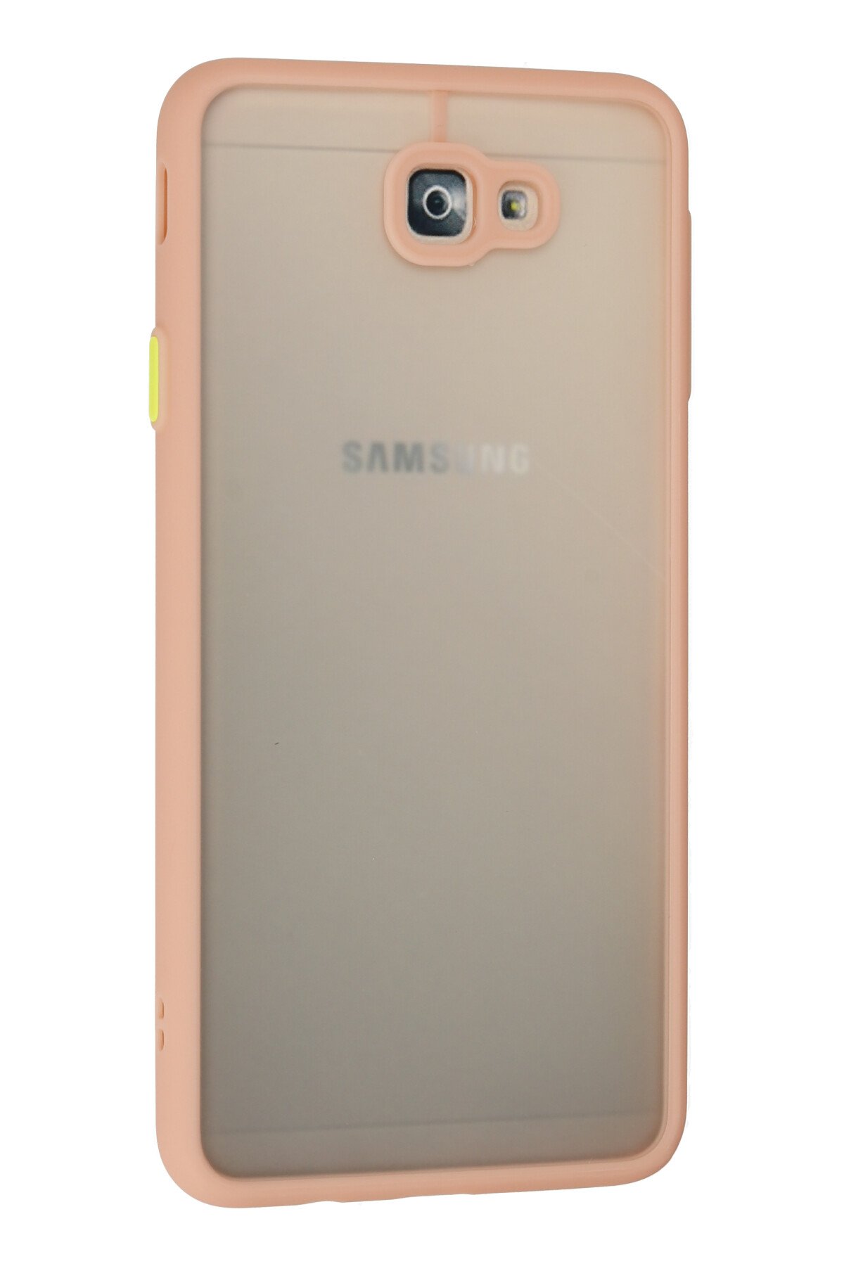 Newface Samsung Galaxy J7 Prime Kılıf Volet Silikon - Açık Yeşil