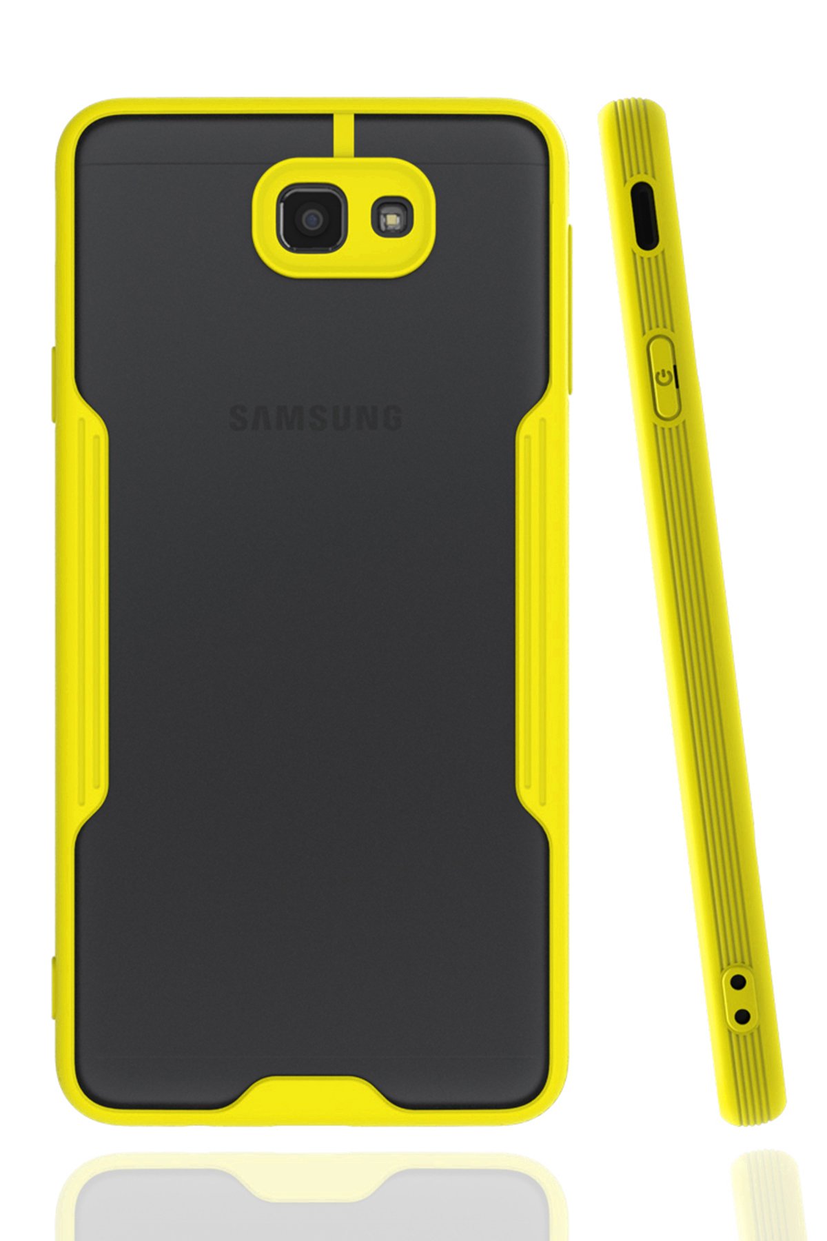 Newface Samsung Galaxy J7 Prime Kılıf Loop Deri Silikon - Yeşil