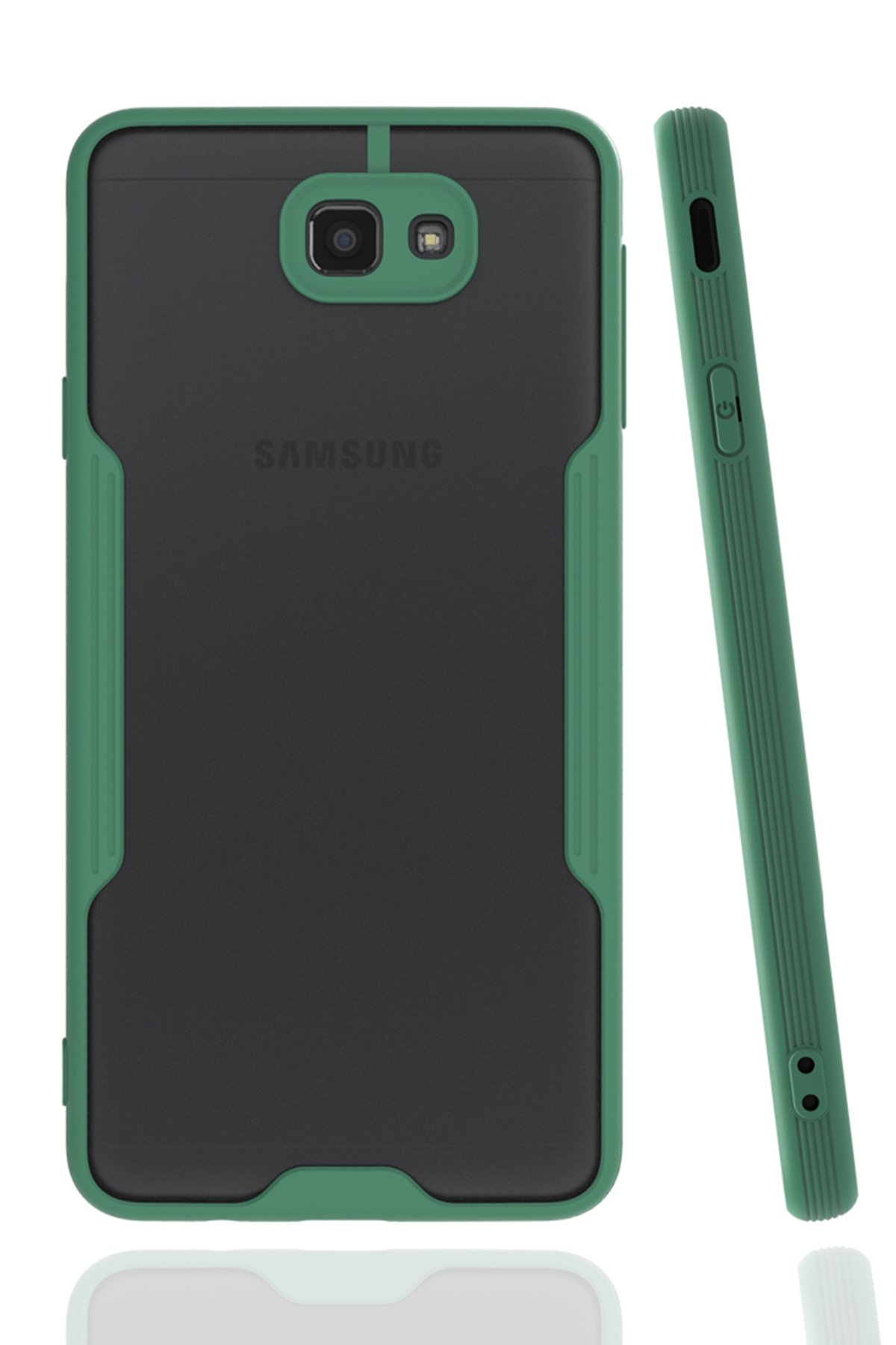 Newface Samsung Galaxy J7 Prime Kılıf Platin Silikon - Sarı