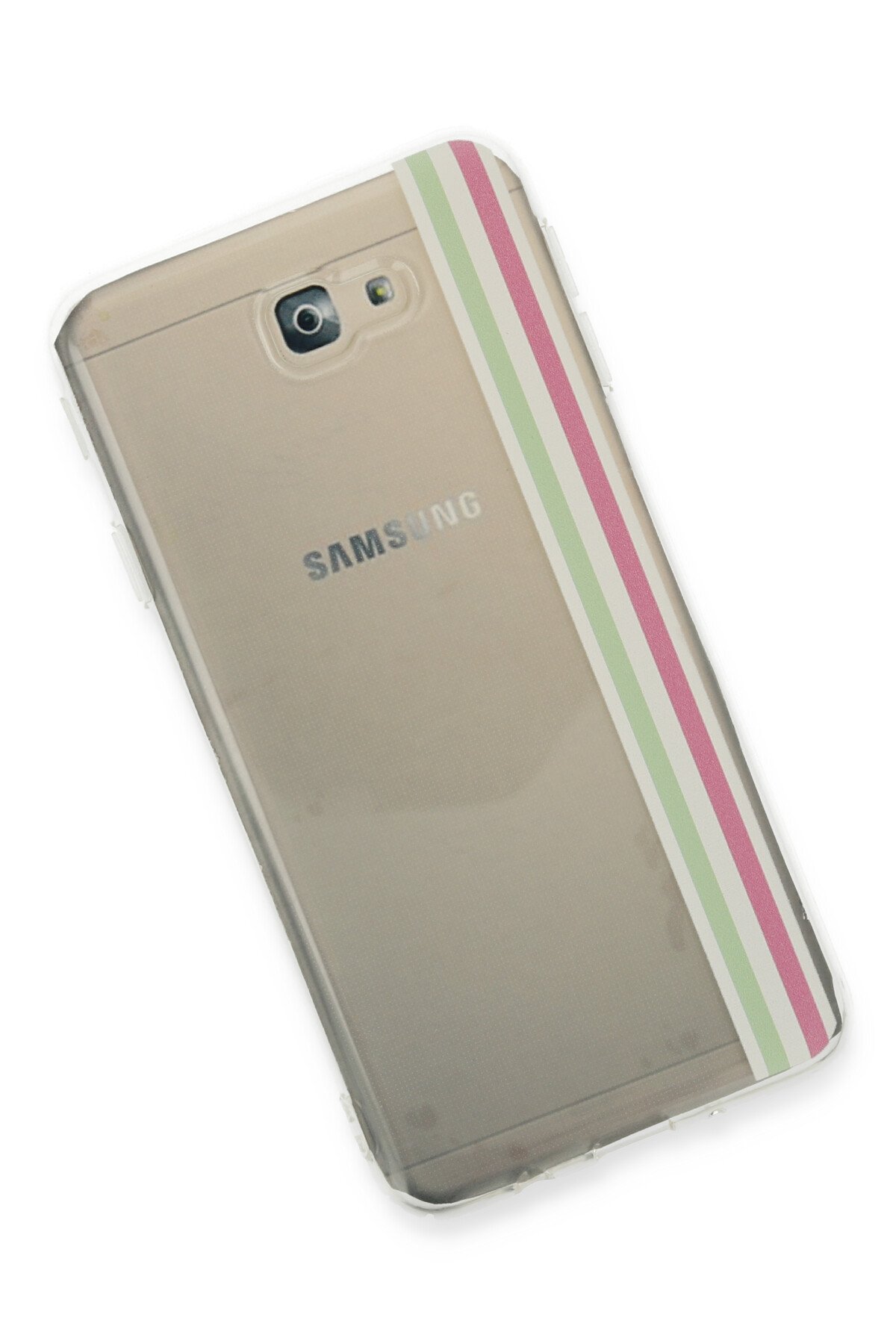 Newface Samsung Galaxy J7 Prime Kılıf Nano içi Kadife  Silikon - Mavi