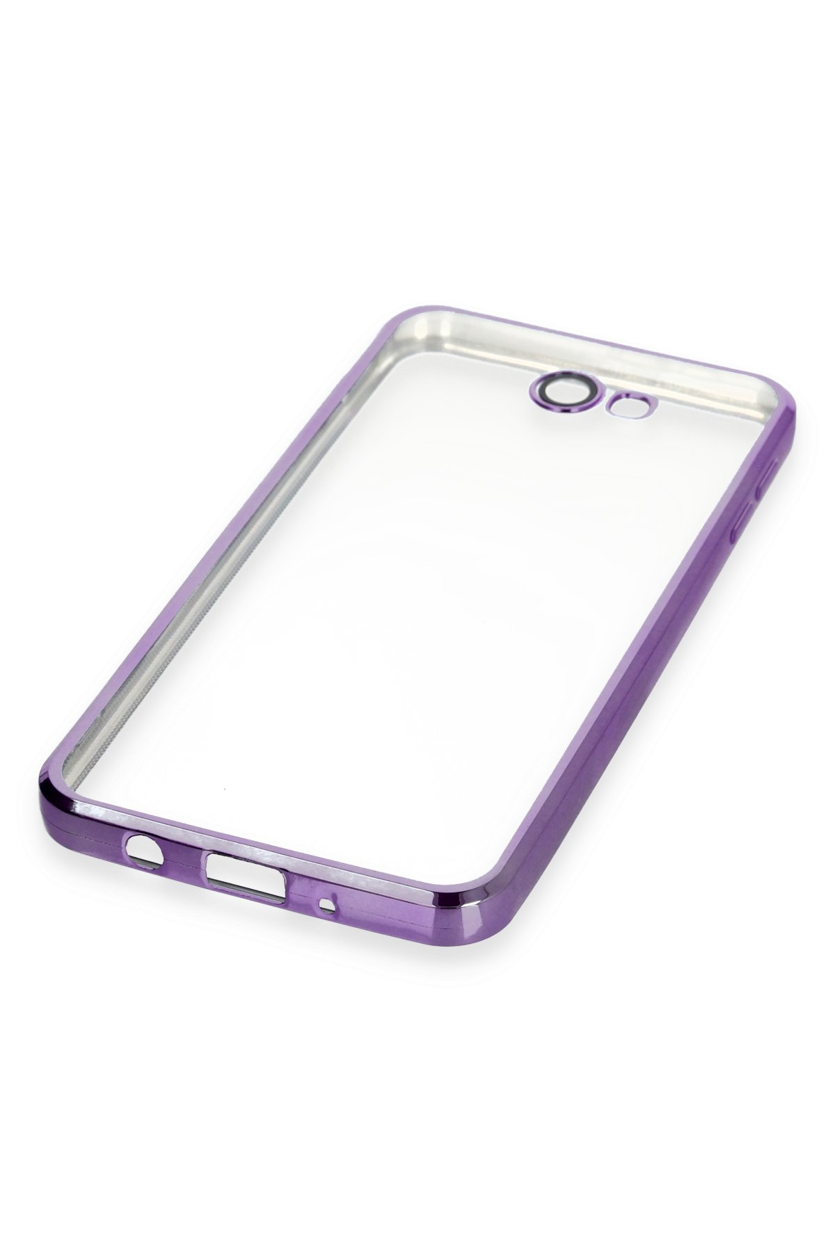 Newface Samsung Galaxy J7 Prime Kılıf Platin Silikon - Pembe