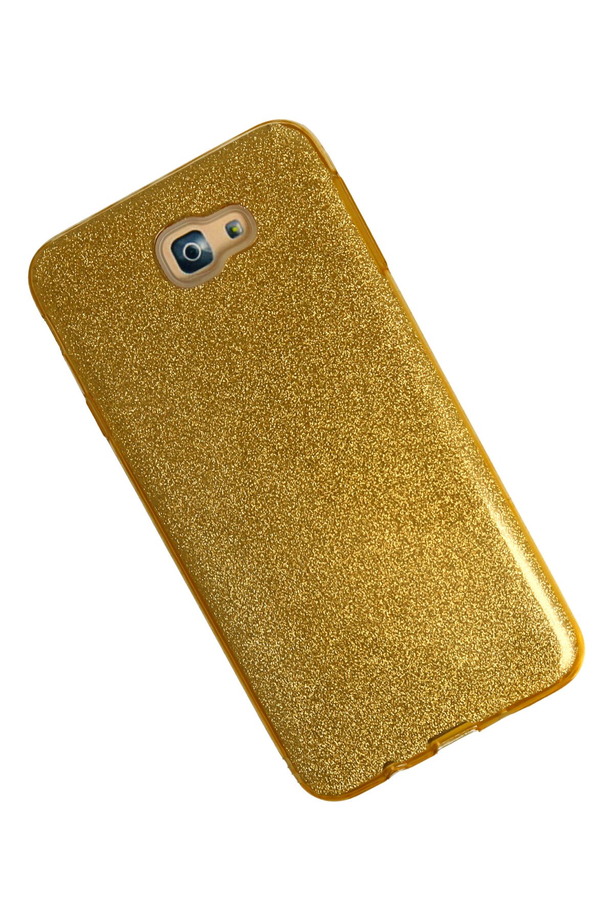 Newface Samsung Galaxy J7 Prime Kılıf Palm Buzlu Kamera Sürgülü Silikon - Siyah