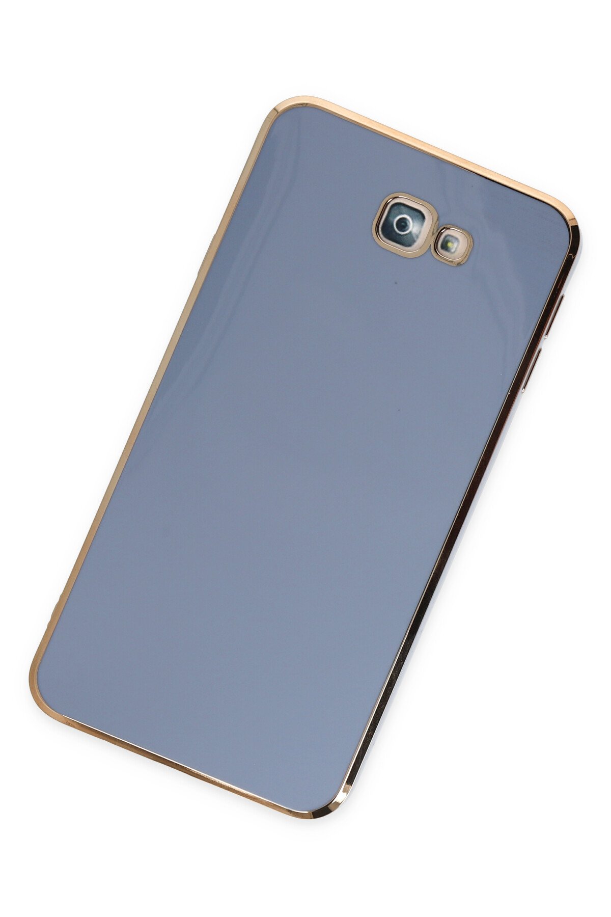 Newface Samsung Galaxy J7 Prime Kılıf Liva Lens Silikon - Beyaz