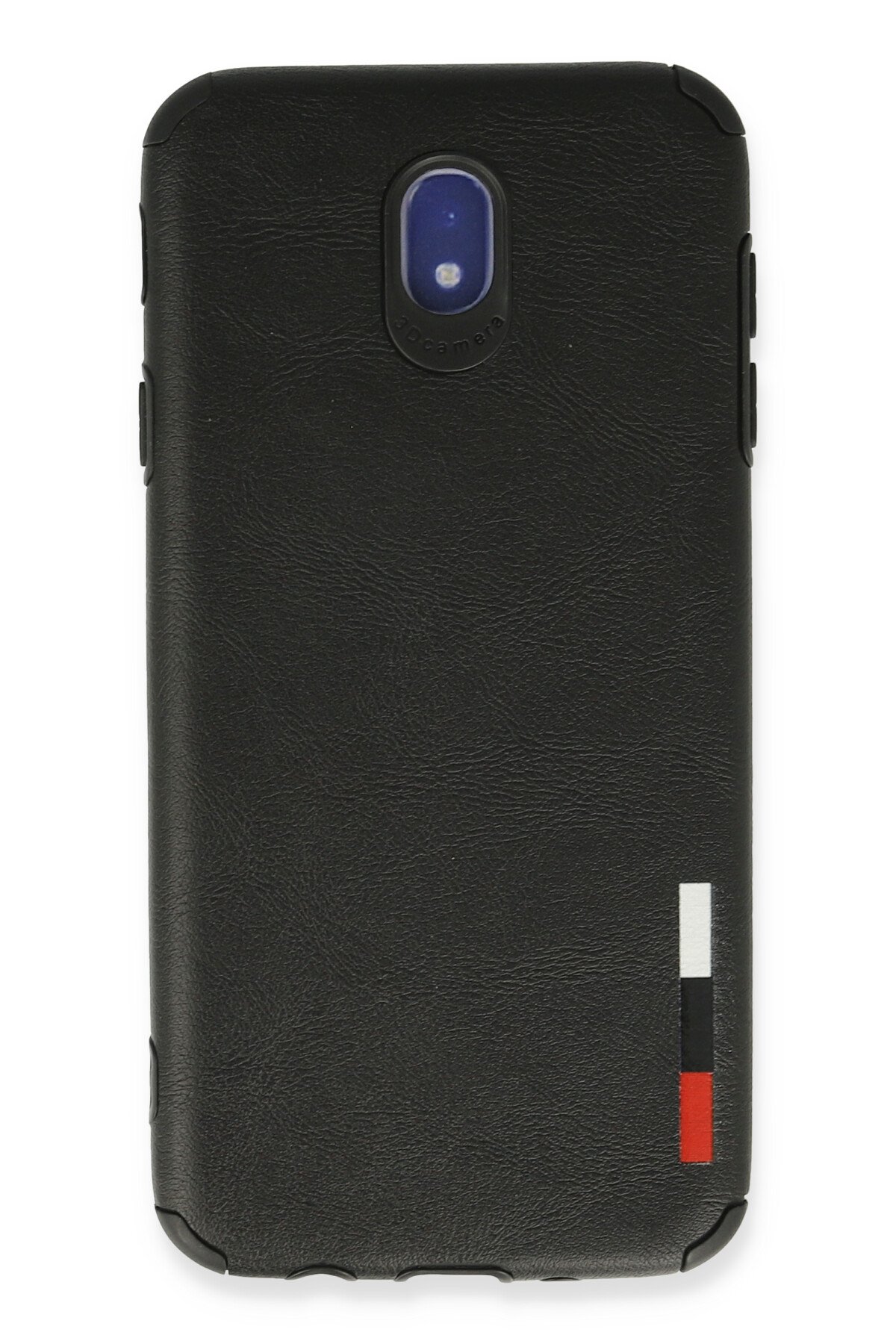 Newface Samsung Galaxy J7 Pro / J730 Kılıf Palm Buzlu Kamera Sürgülü Silikon - Kırmızı