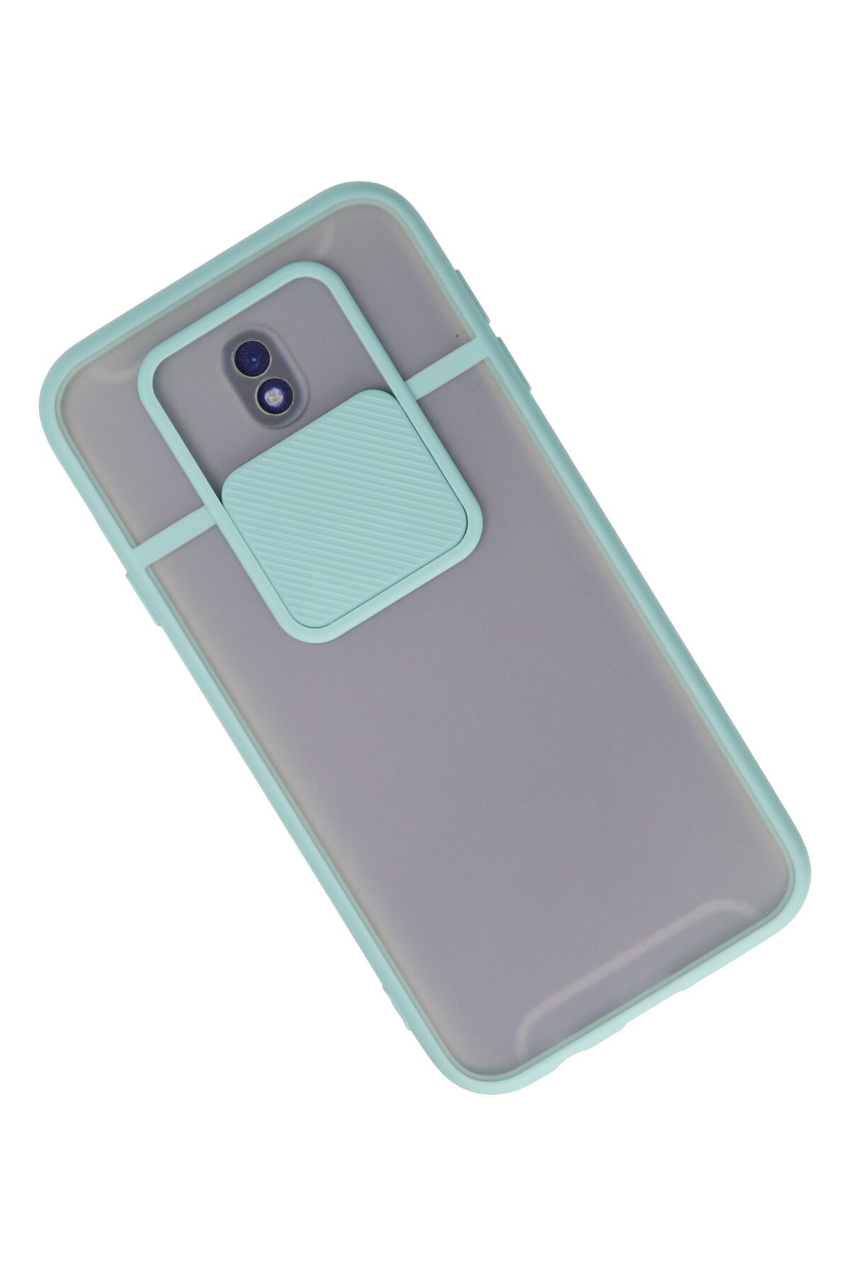 Newface Samsung Galaxy J7 Pro / J730 Kılıf Loop Deri Silikon - Siyah
